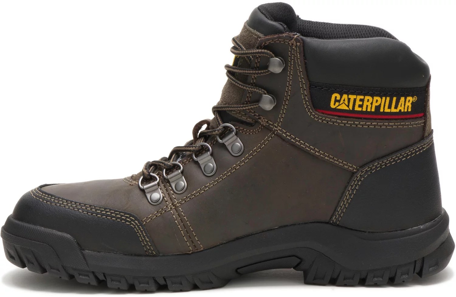 Cat Footwear Men's Outline Steel Toe Lace Up Work Boots Academy