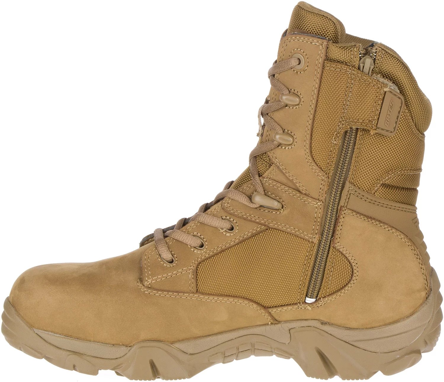 Bates Men's GX8 Waterproof Composite Toe Side Zip Work Boots Academy