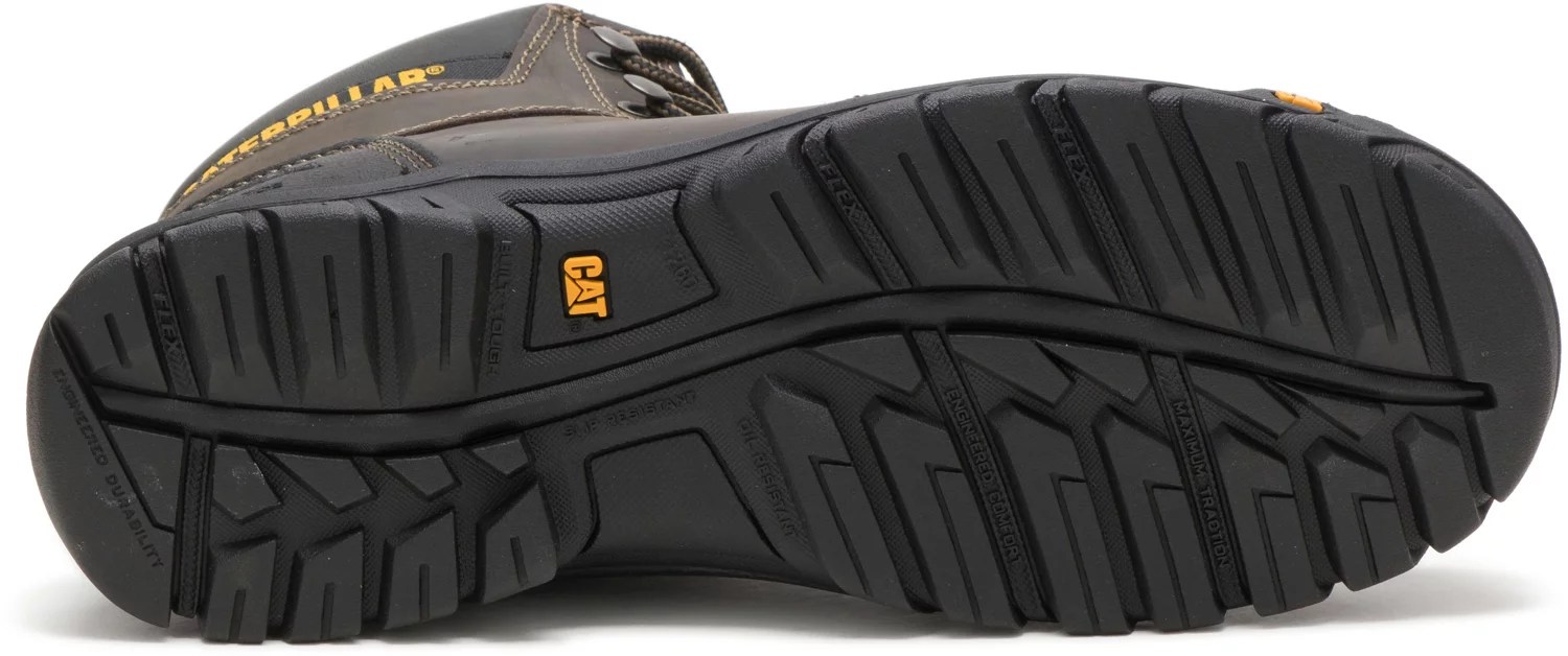 Cat Footwear Men's Outline Steel Toe Lace Up Work Boots Academy