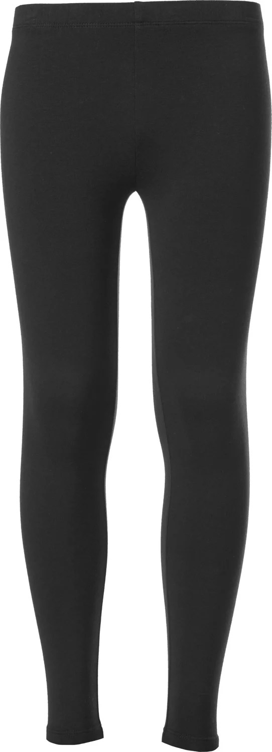 BCG Girls' Athletic Solid Cotton Leggings Academy