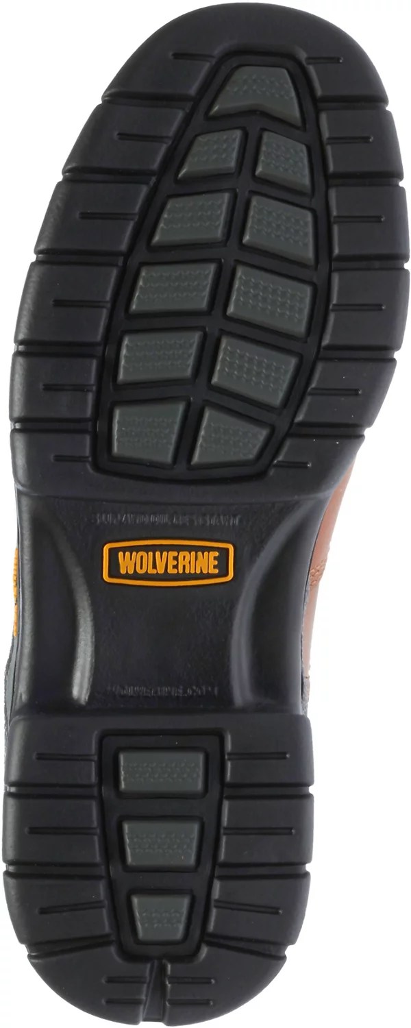 Wolverine Men's Harrison EH Steel Toe 6 in Lace Up Work Boots Academy