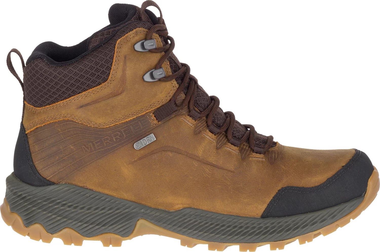 Merrell Men's Forestbound Mid Waterproof Hiking Boots Academy