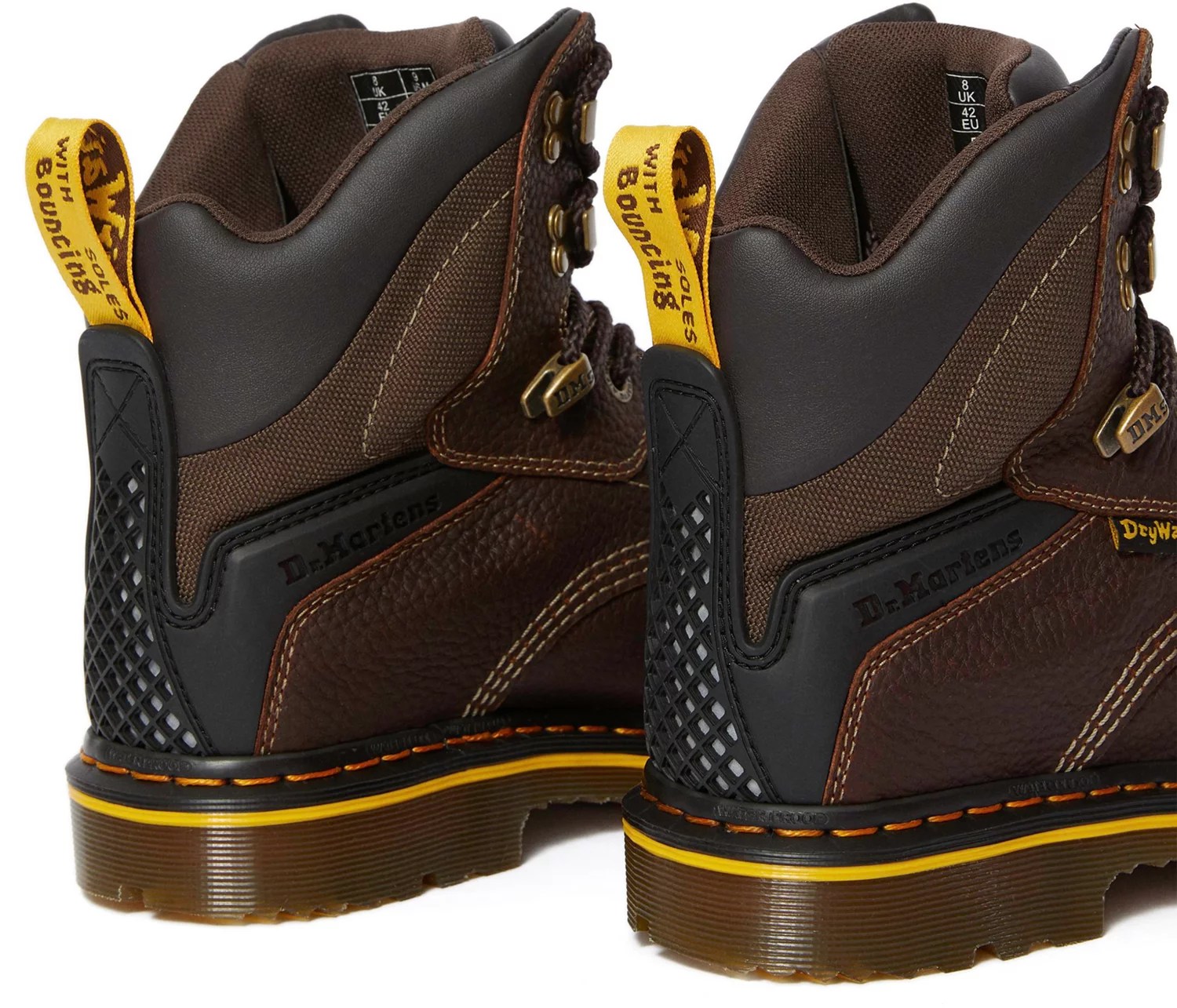Dr. Martens Men's Duxford Waterproof Steel Toe Work Boots Academy