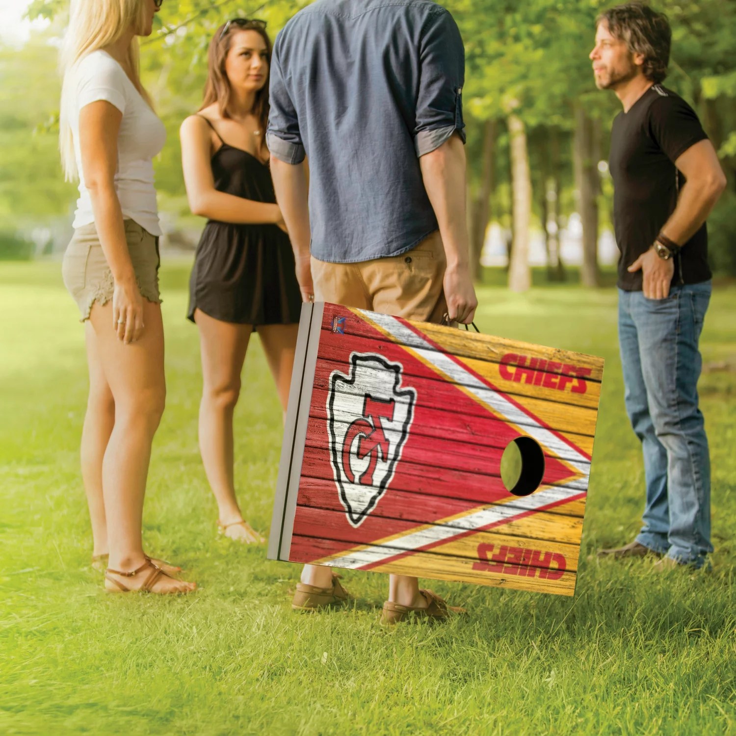 Victory Tailgate Kansas City Chiefs Bean Bag Toss Game Academy