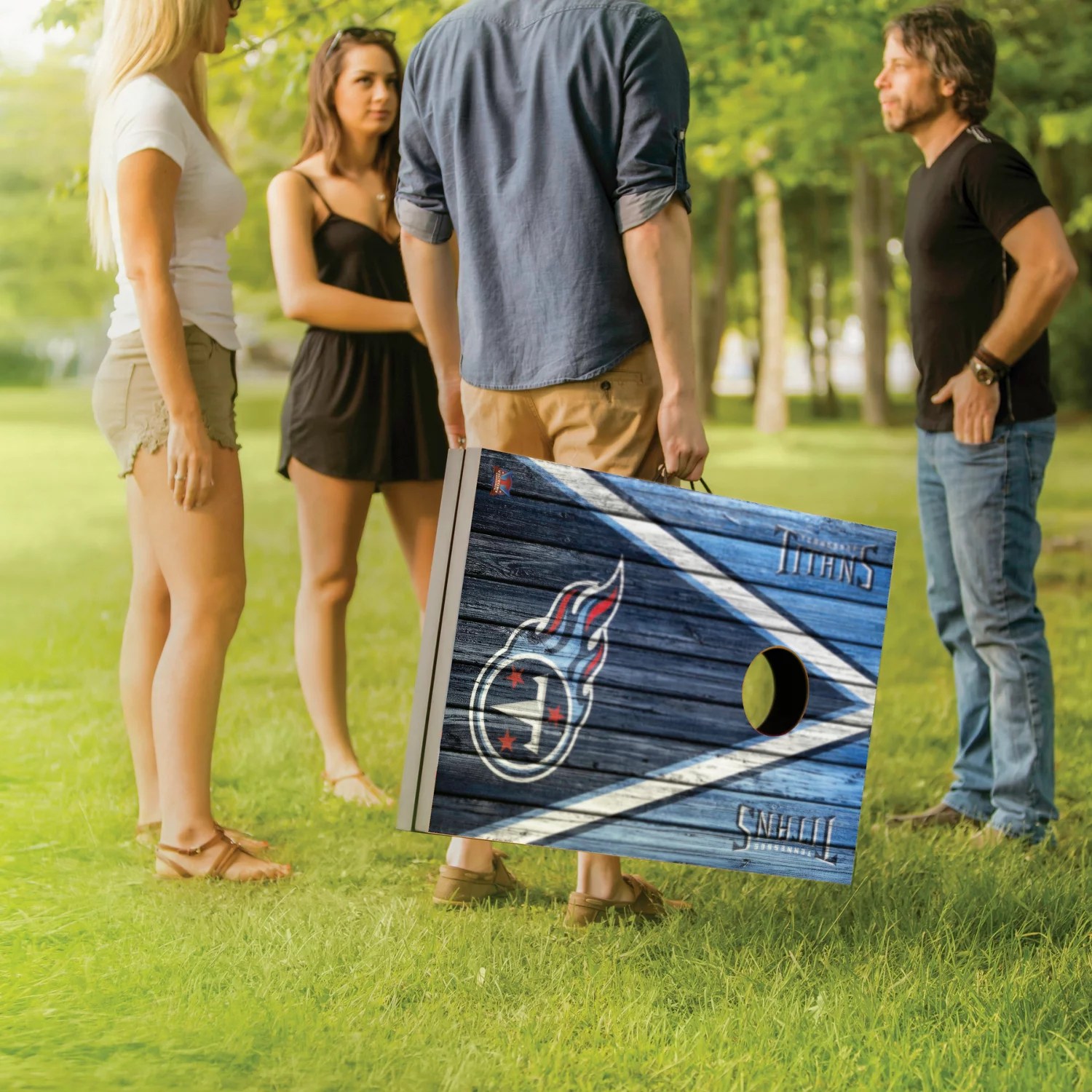 Victory Tailgate Tennessee Titans Bean Bag Toss Game Academy