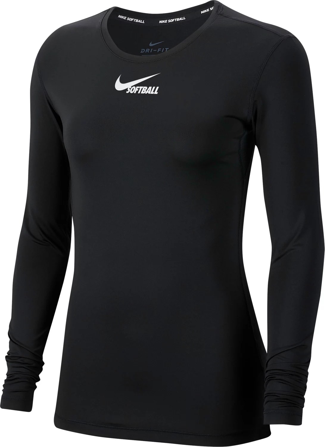 Nike Women's DriFIT Players Long Sleeve Softball Tshirt Academy