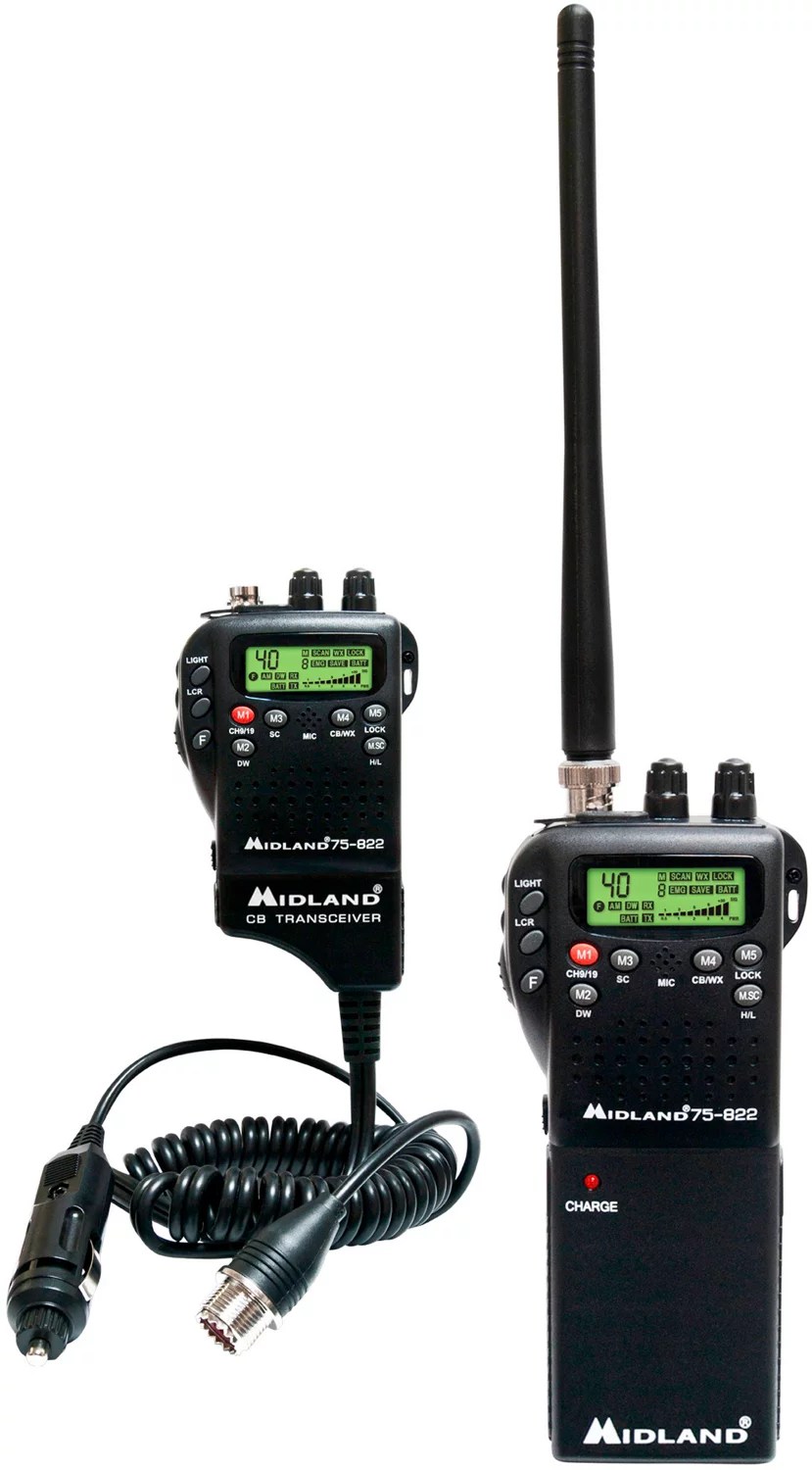 Midland 75822 Portable/Mobile CB Radio Academy