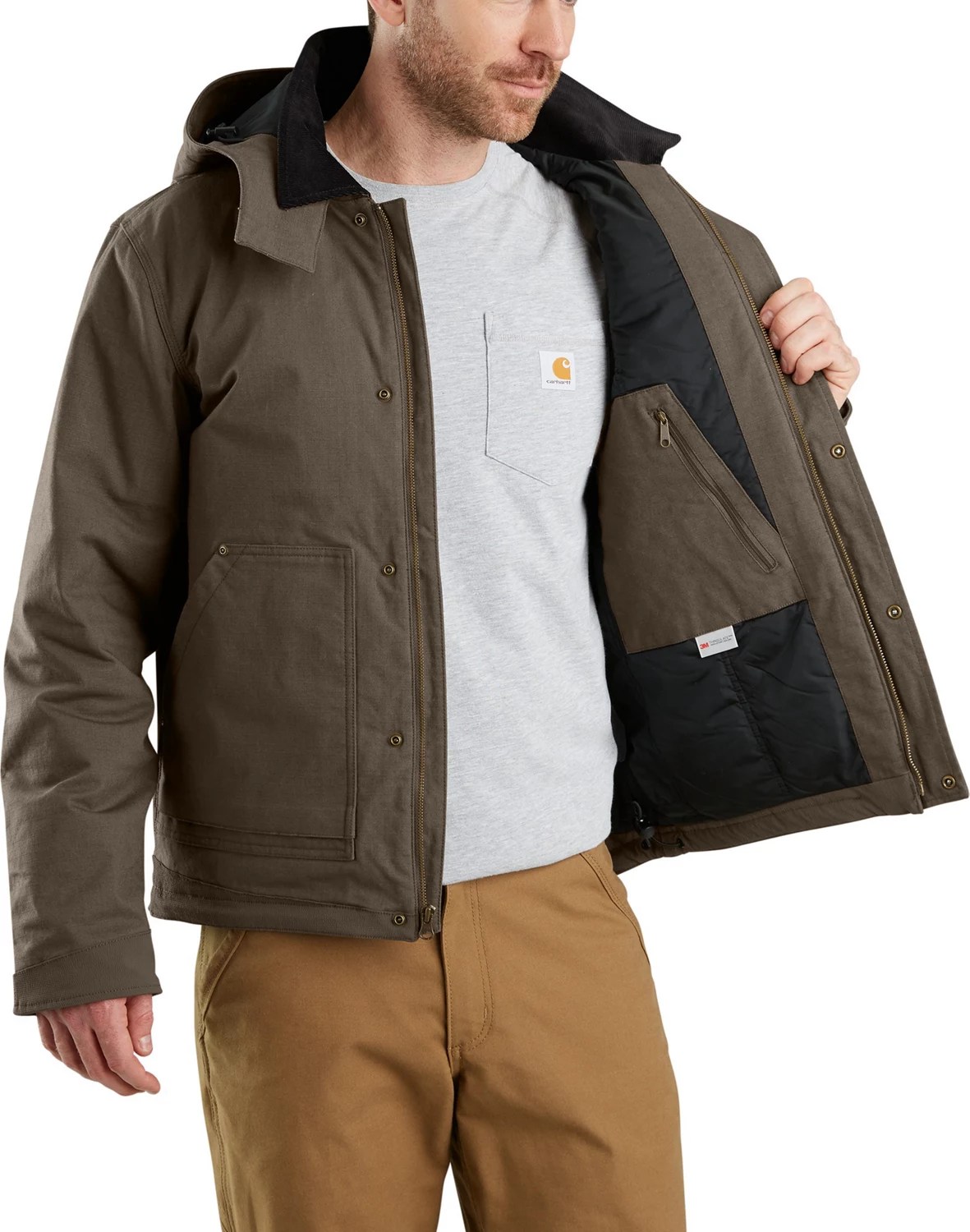 Carhartt Men's Full Swing Steel Work Jacket Academy