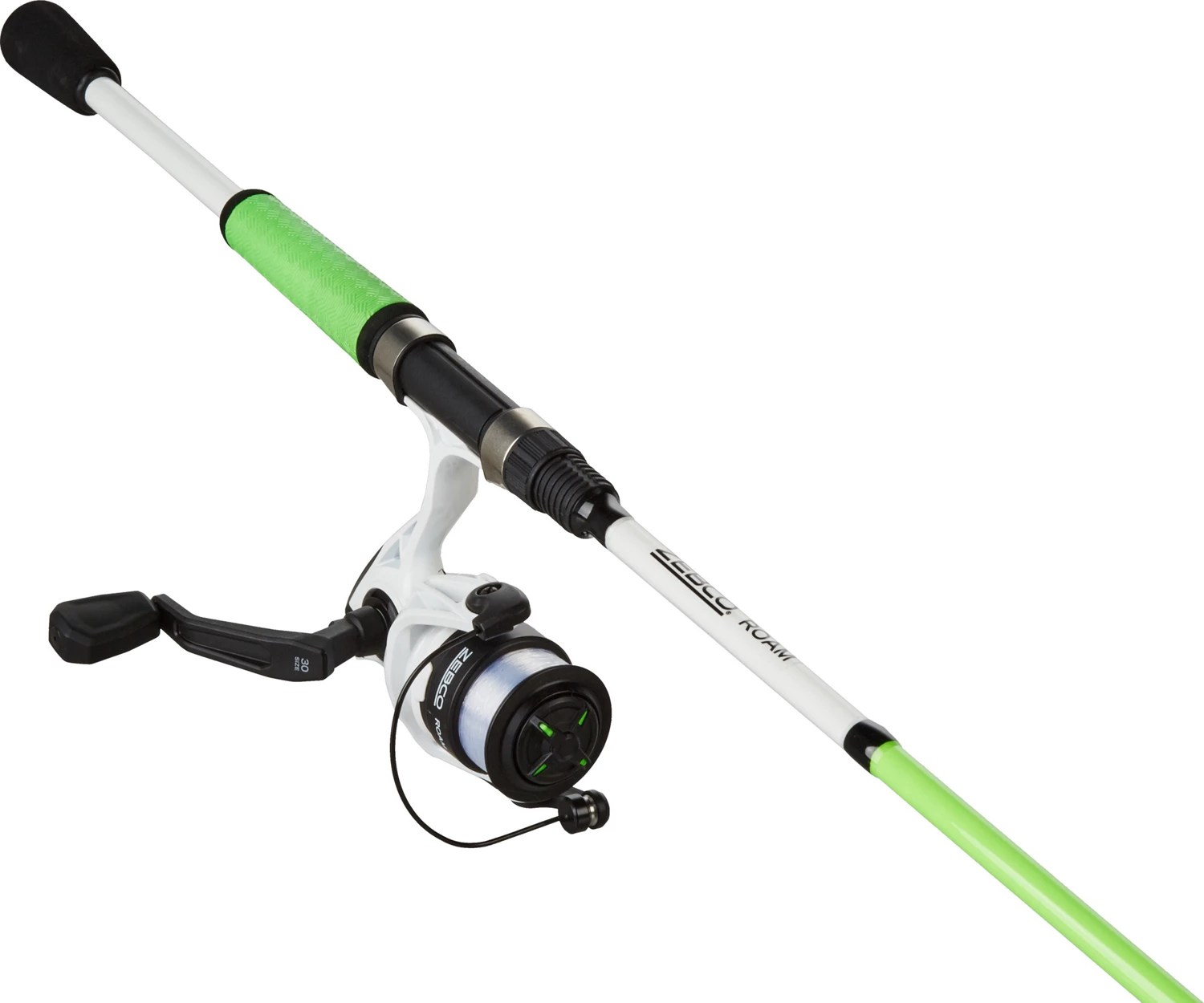 Zebco Roam 30 6 ft 6 in M Freshwater Spinning Rod and Reel Combo Academy