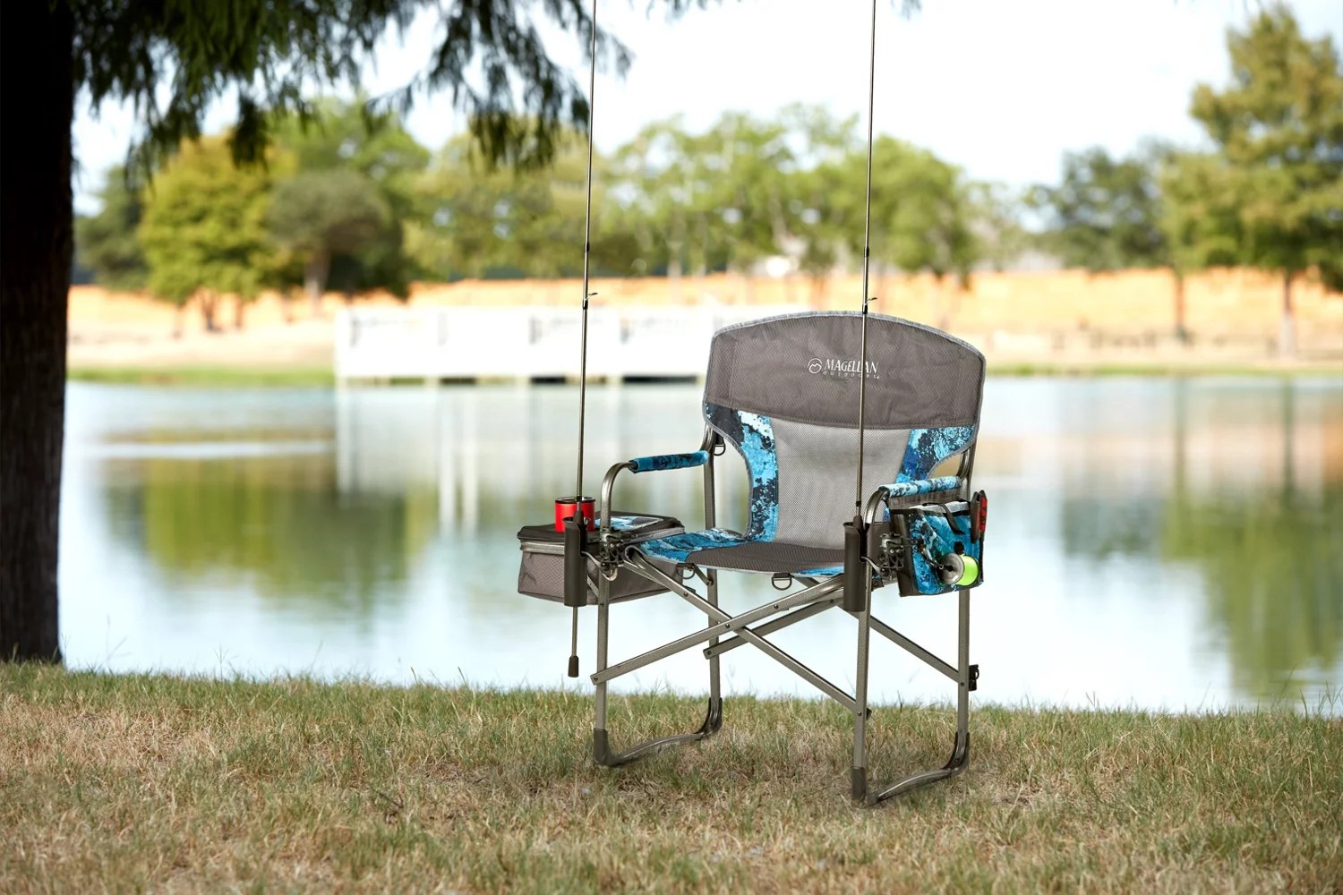 Magellan Outdoors XL Fishing Director's Chair Academy