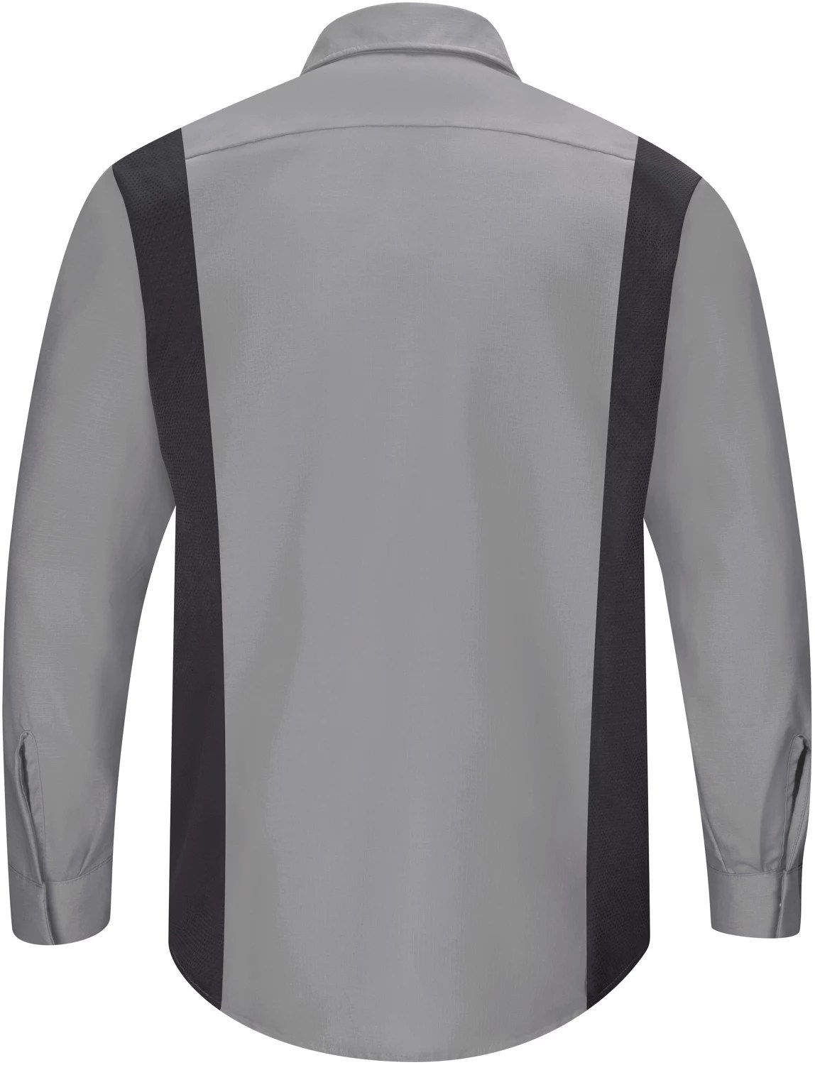 Red Kap Men's Performance Plus Shop Long Sleeve Shirt with OilBlok