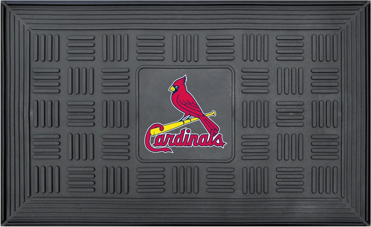 FANMATS St. Louis Cardinals Door Mat Academy