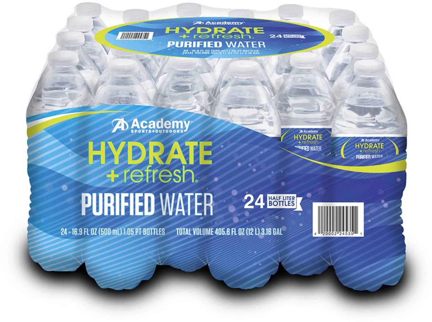 Academy Sports + Outdoors 16.9 OZ WATER 24PK Academy