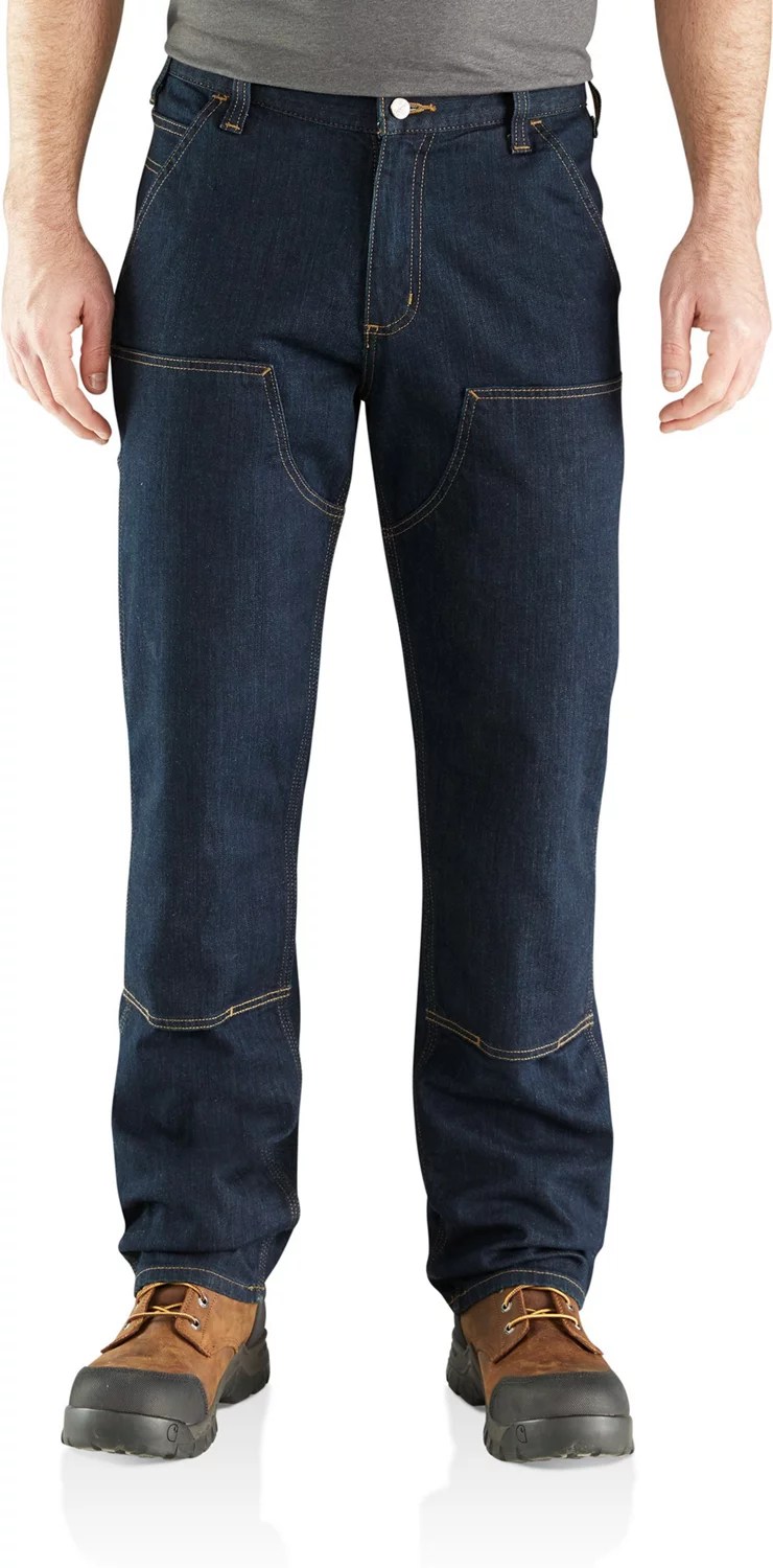 Carhartt Men's Rugged Flex Relaxed Double Front Jeans Academy