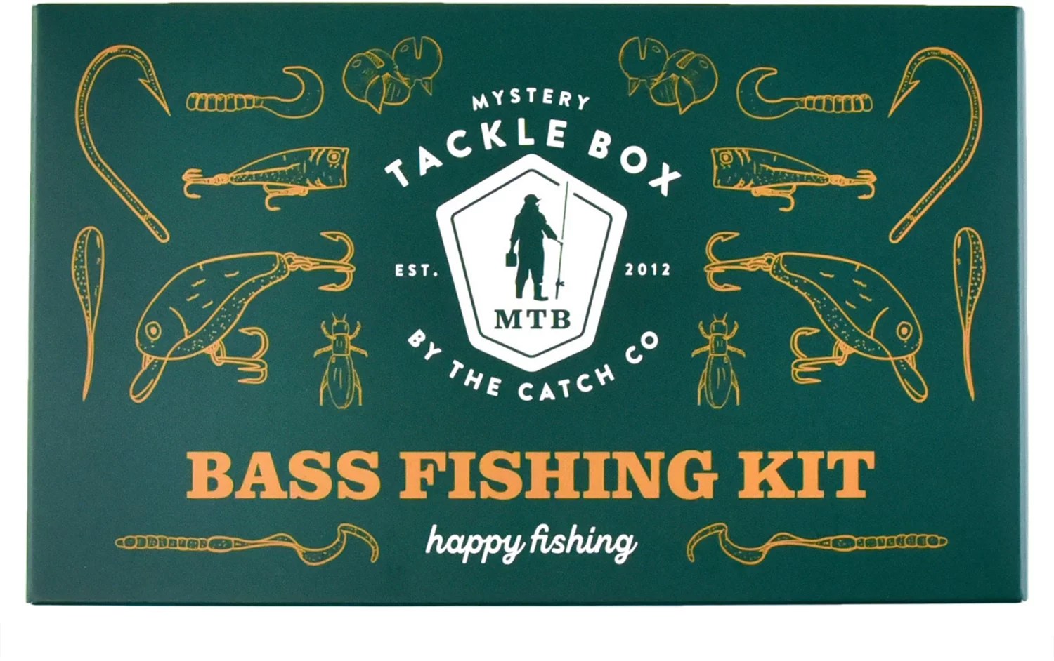 Mystery Tackle Box Bass Fishing Kit Academy