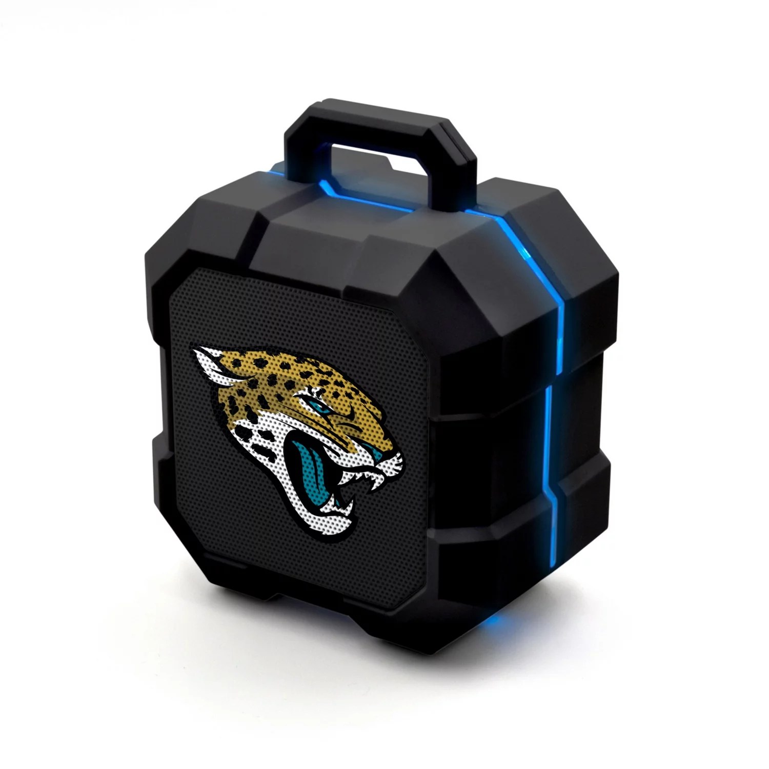 NFL Jacksonville Jaguars LED Shock Box Bluetooth Speaker Academy