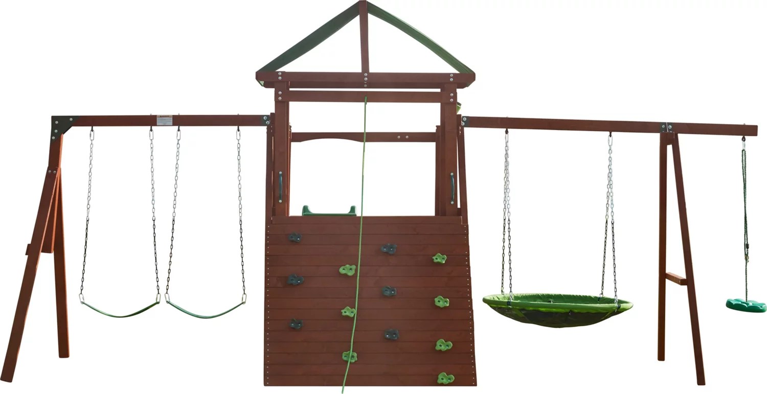 AGame Lookout Ridge Wooden Playset Academy