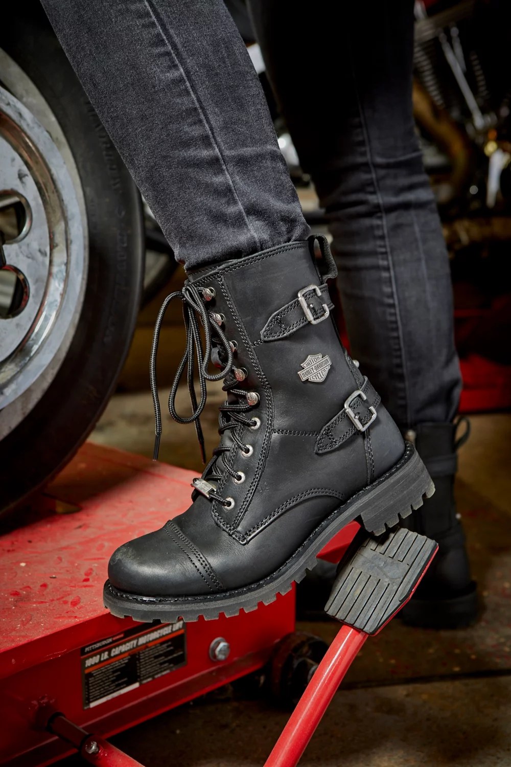 HarleyDavidson Women's Balsa Motorcycle Riding Boots Academy