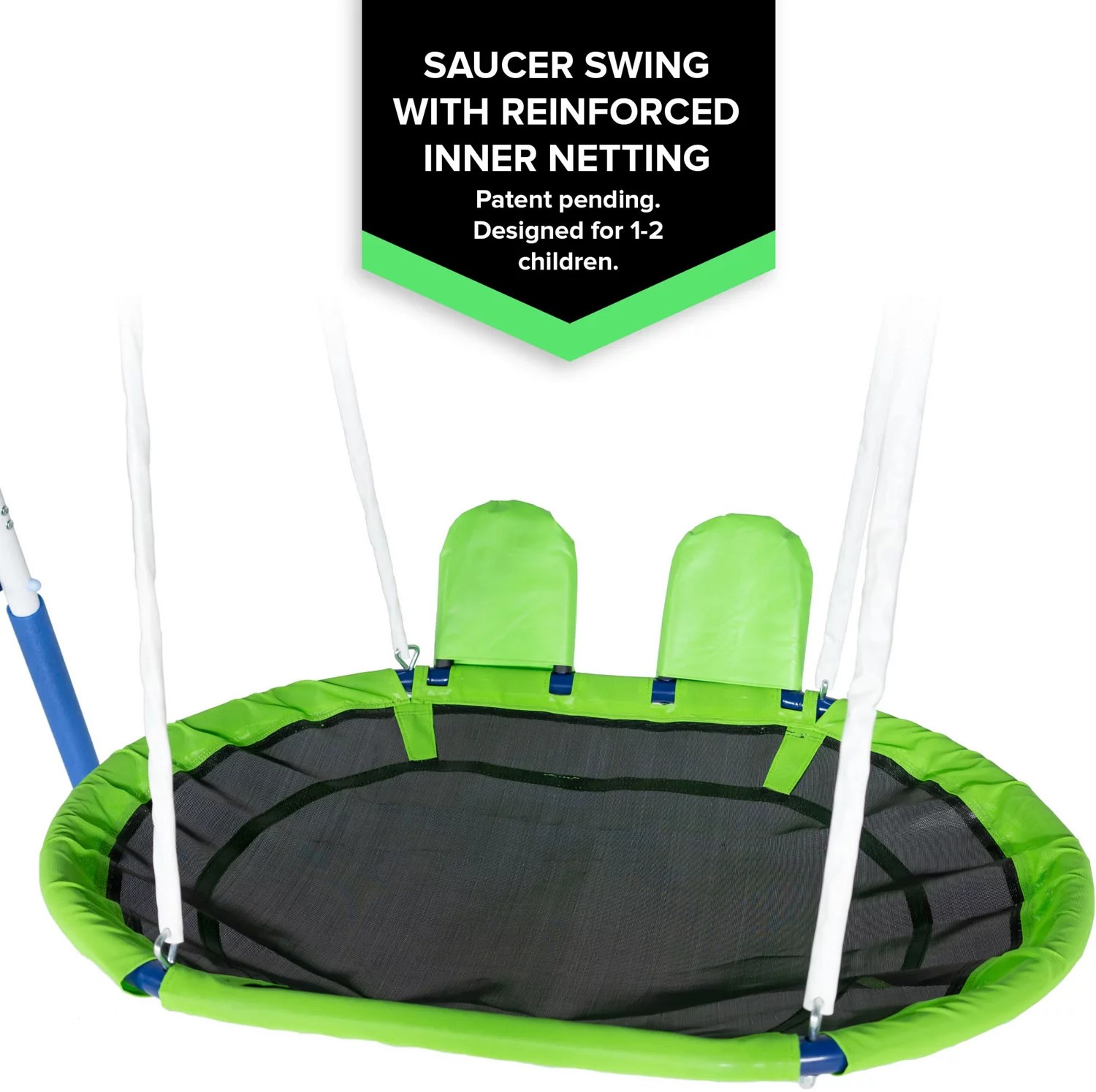 Sportspower Deluxe Saucer Metal Swing Set Academy