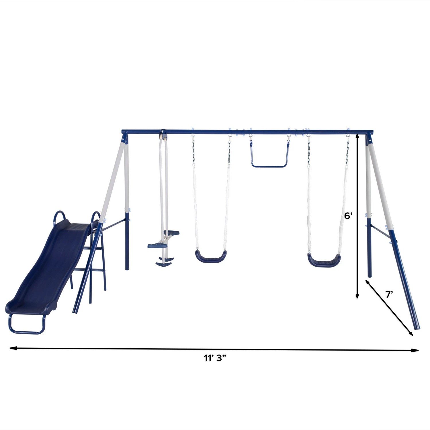 Sportspower Arcadia Metal Swing Set Academy