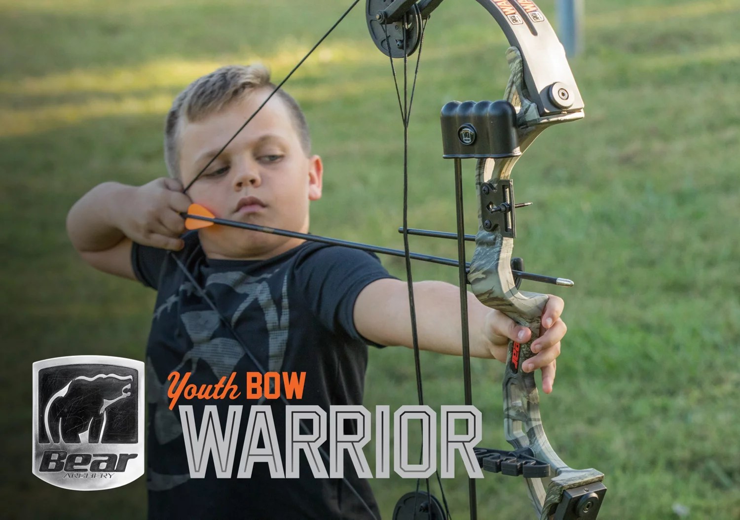 Bear Archery Youth Warrior Recreational Bow Set Academy