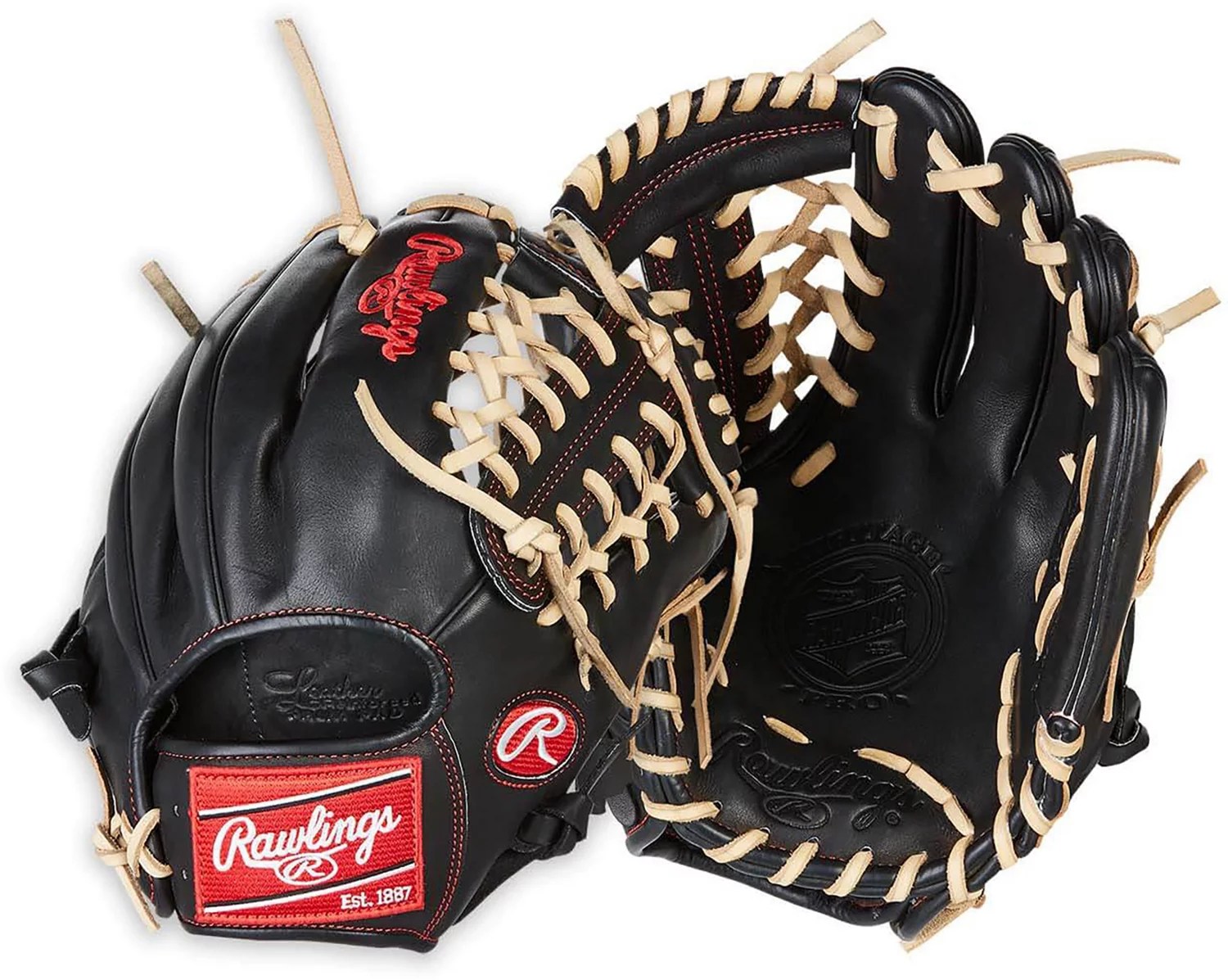 Rawlings Adults' Heritage Pro 11.5 in Infield Baseball Glove Academy