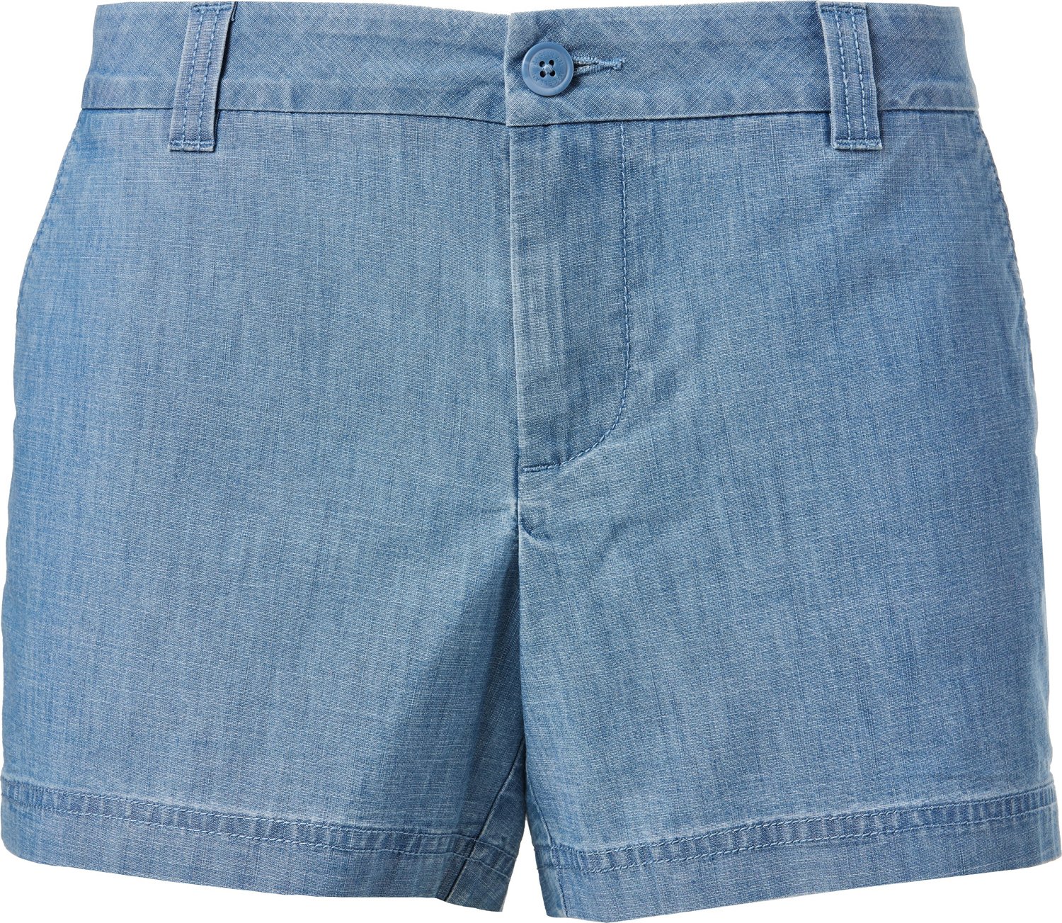 Magellan Outdoors Women's Happy Camper Chambray Shorts Academy