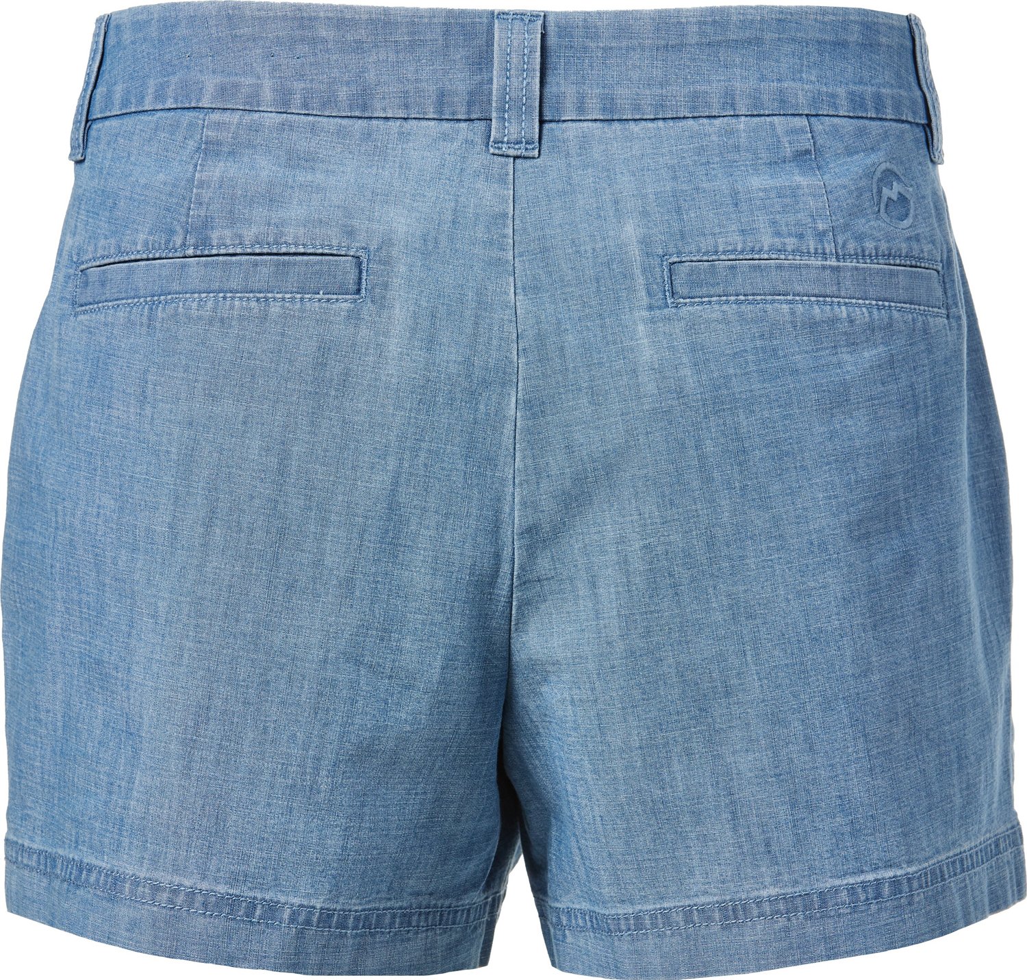 Magellan Outdoors Women's Happy Camper Chambray Shorts Academy