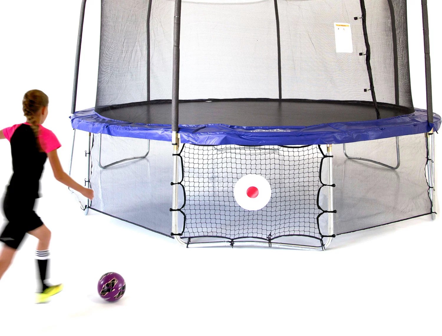 Skywalker Trampolines Accessory Kit with Lower Kick Back Game Academy