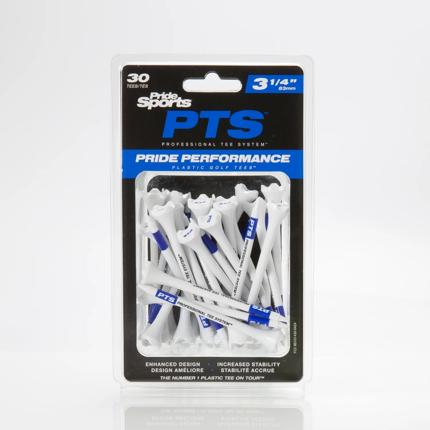 Pride Performance 31/4 in Golf Tees 30Pack Academy