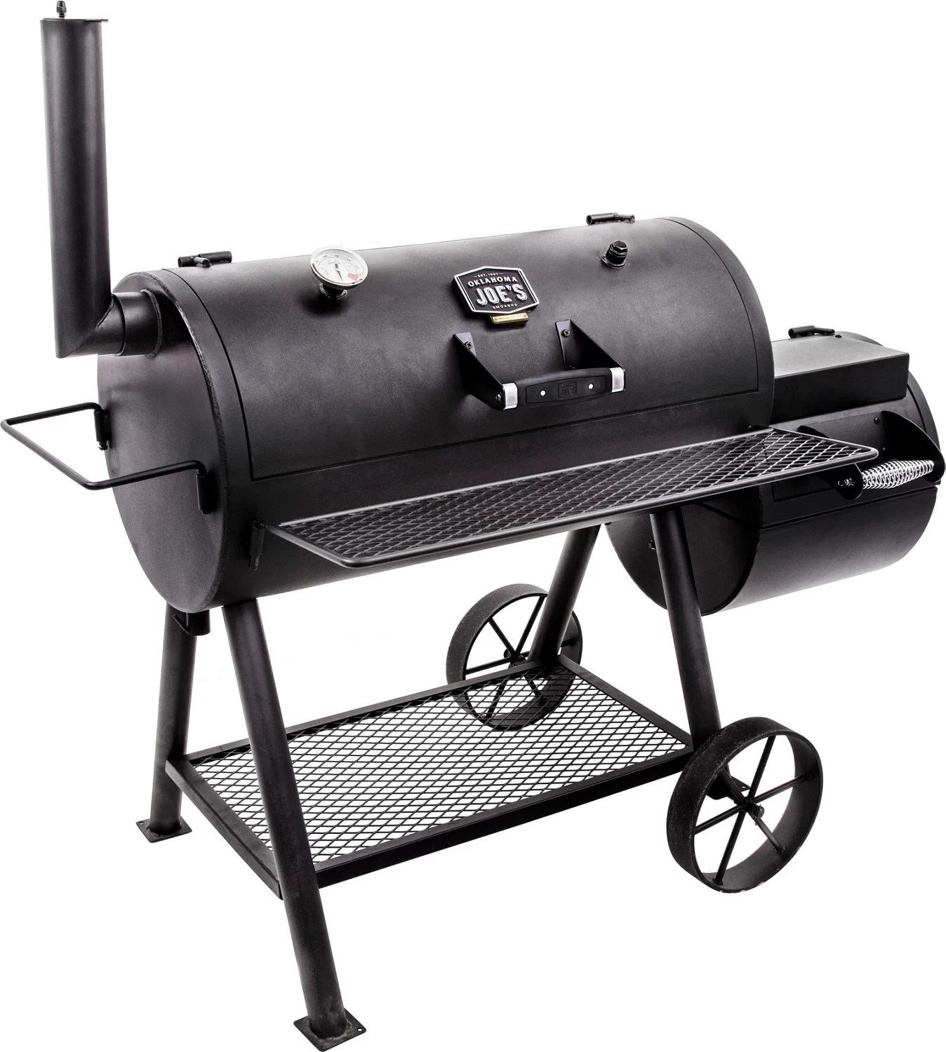 Oklahoma Joe's® Hondo Deluxe Offset Smoker – BrickSeek