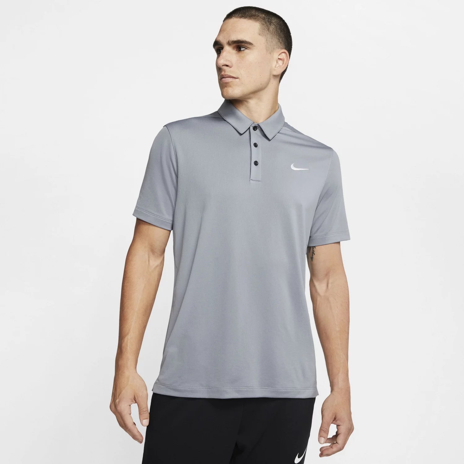 Nike Men's DriFIT Football Polo Shirt Free Shipping at Academy