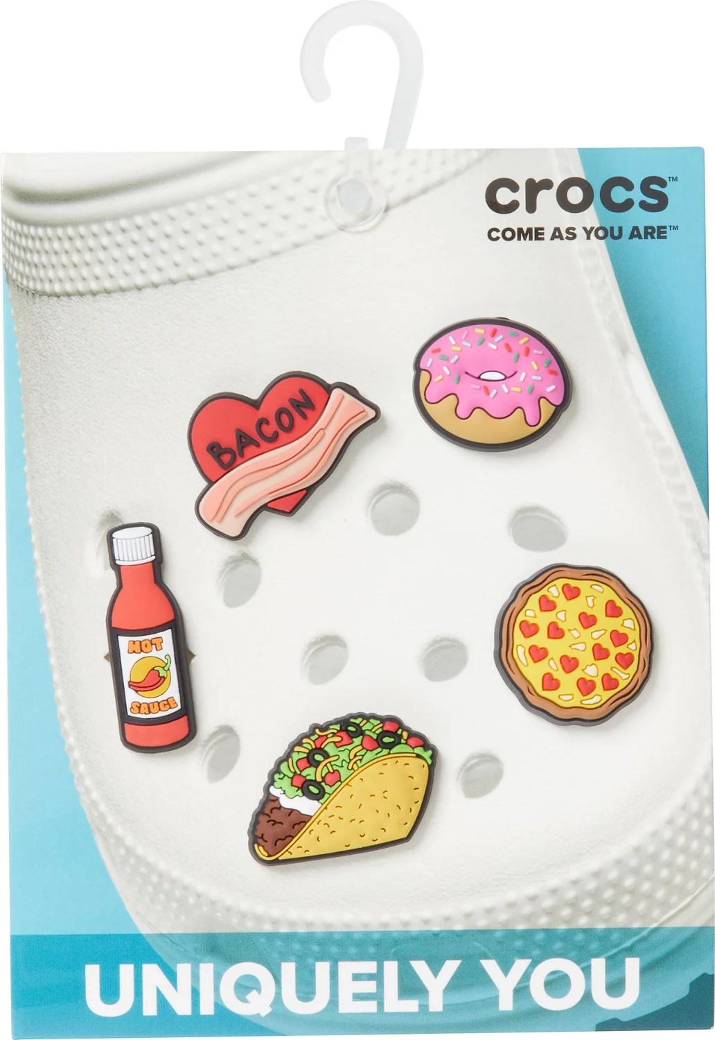 Crocs Jibbitz Trendy Food Charms 5Pack Academy