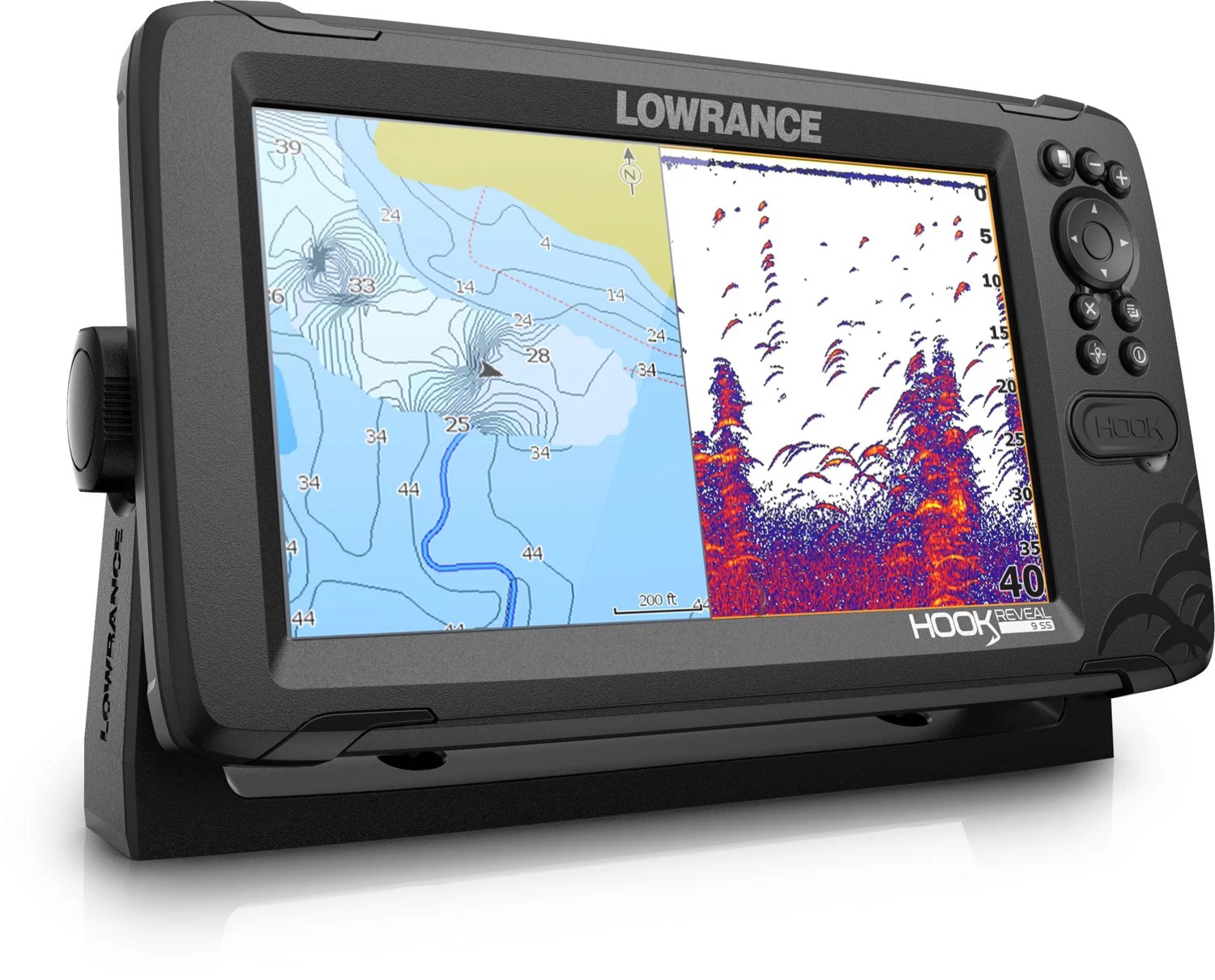 Lowrance HOOK Reveal 9 TripleShot Fish Finder | Academy