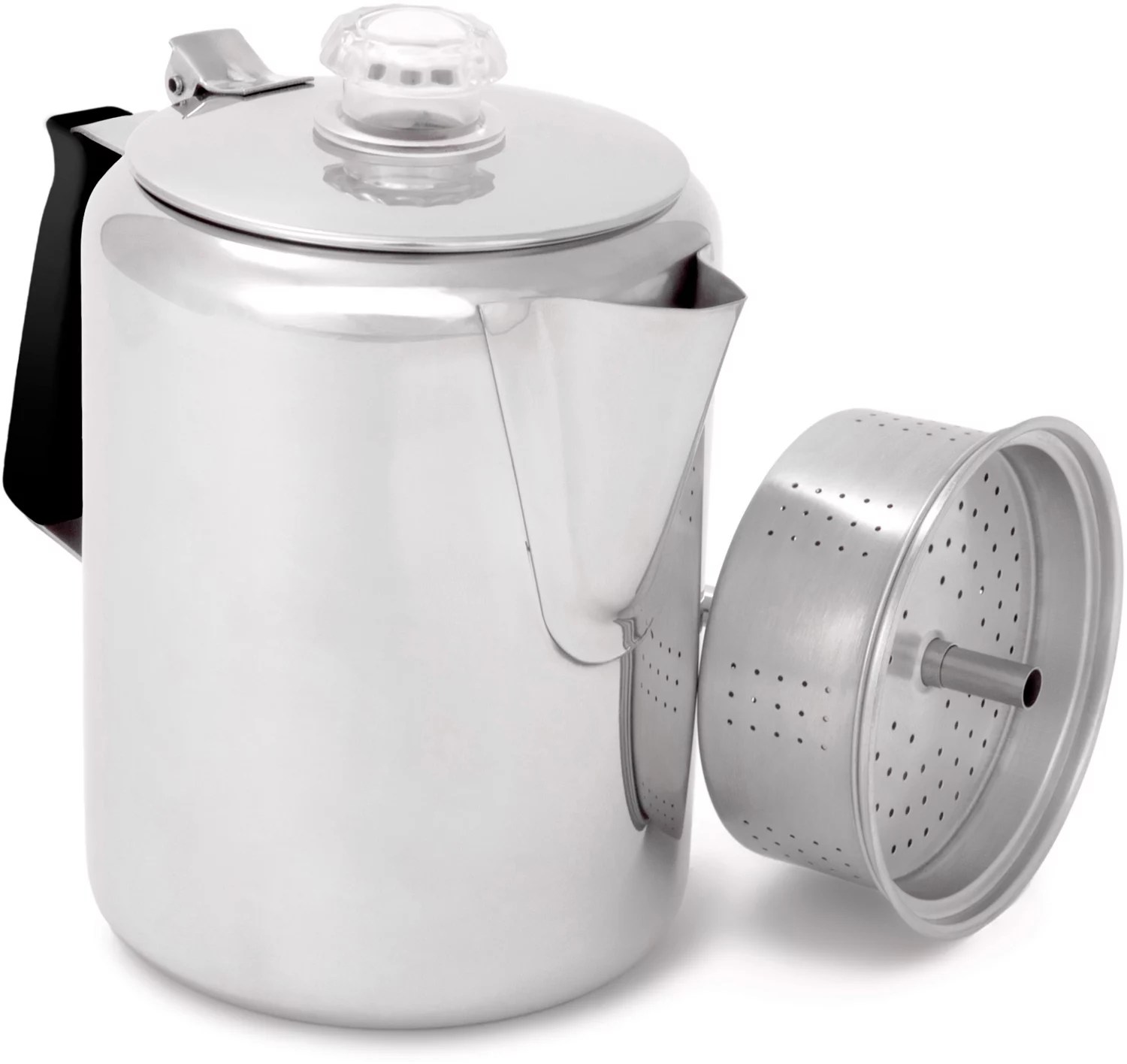 GSI Outdoors Glacier Stainless 9 Cup Percolator Academy