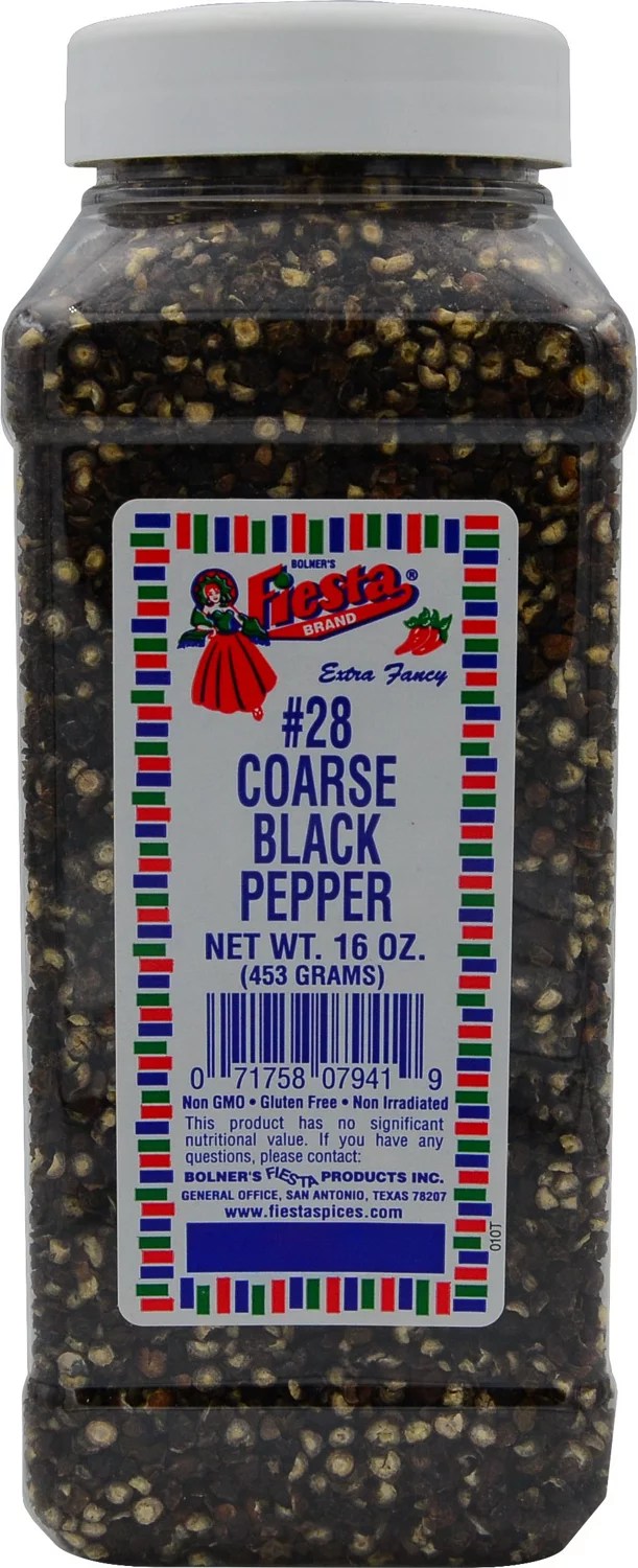 Bolner Fiesta 28 Coarse Black Pepper Grind Academy