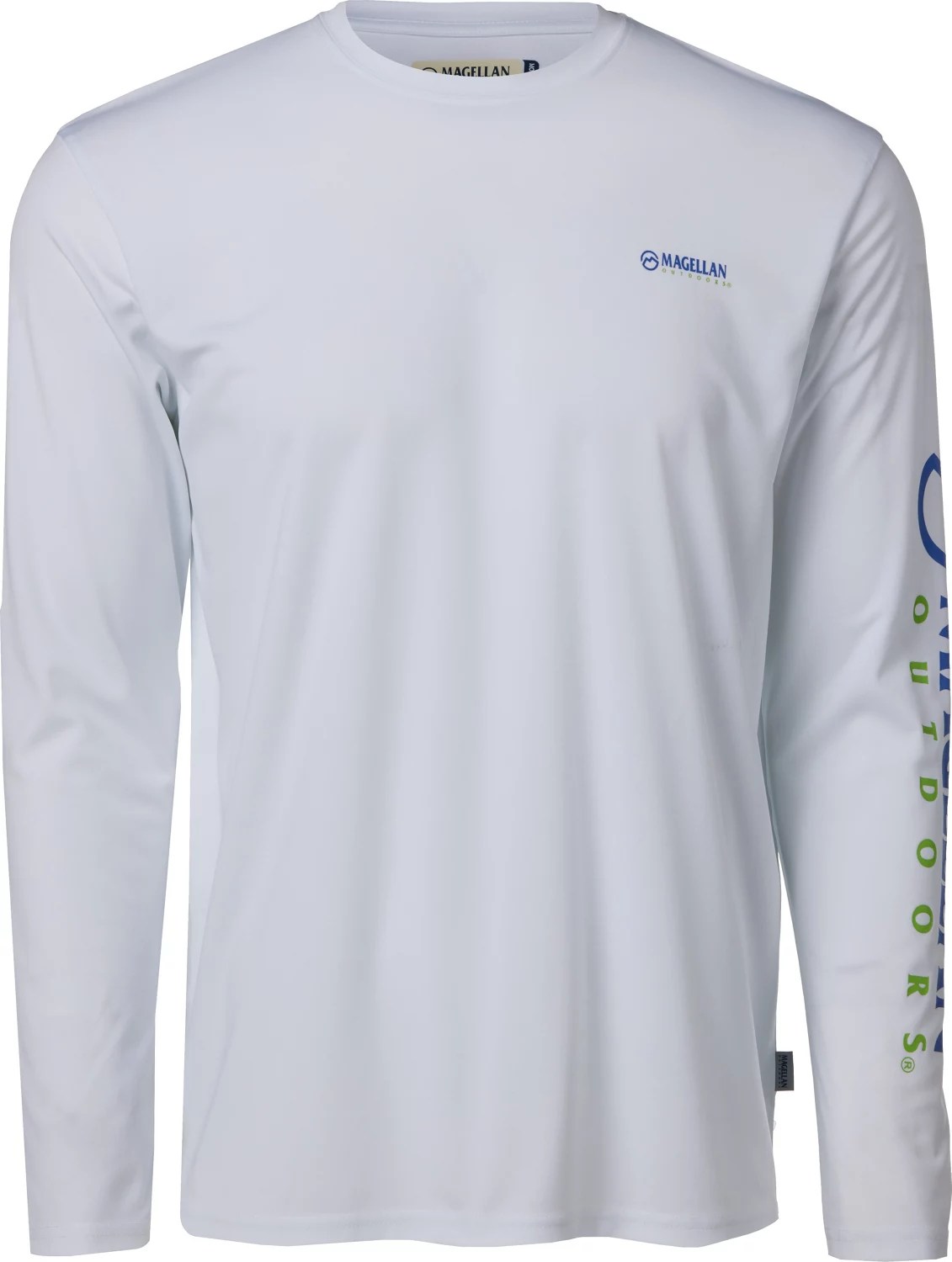 Magellan Outdoors Men's Casting Crew Long Sleeve Fishing Shirt Academy