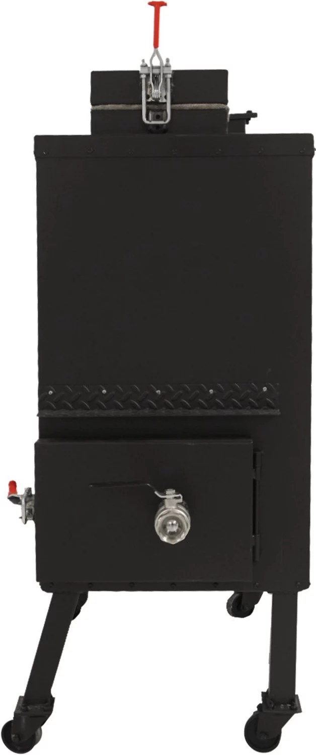 Old Country BBQ Pits Insulated Gravity Fed Charcoal Smoker Academy