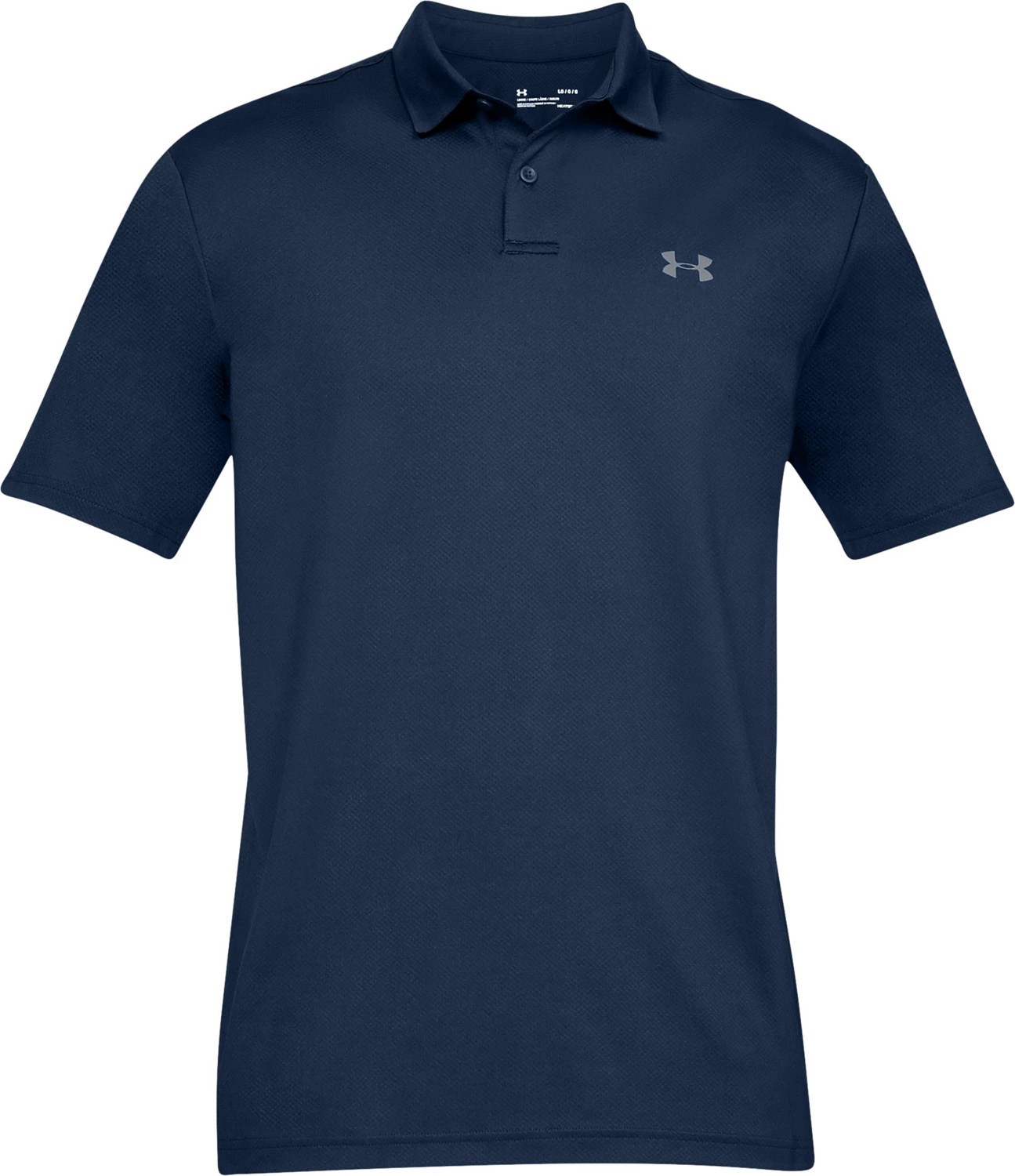 Under Armour Men's Performance Textured Golf Polo Shirt Academy