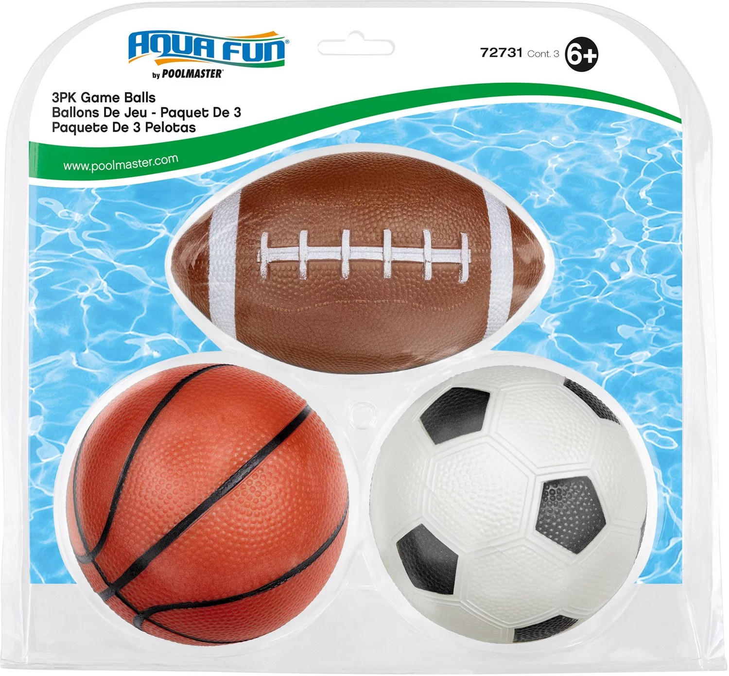 Poolmaster 3Piece Sports Balls Set Academy