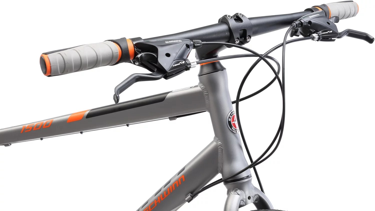 Schwinn Phocus 1500 Flat Bar Sport Fitness Hybrid Bicycle, Featuring 18