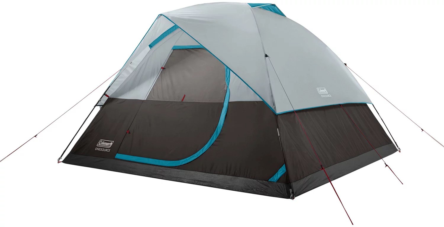 Coleman OneSource 4Person Dome Camping Tent Academy