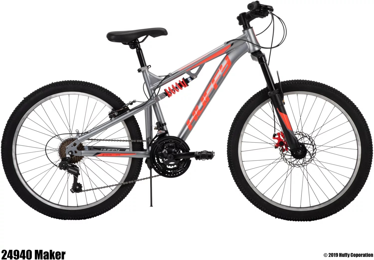 Huffy Boys' Marker 24 in 21Speed Mountain Bike Academy