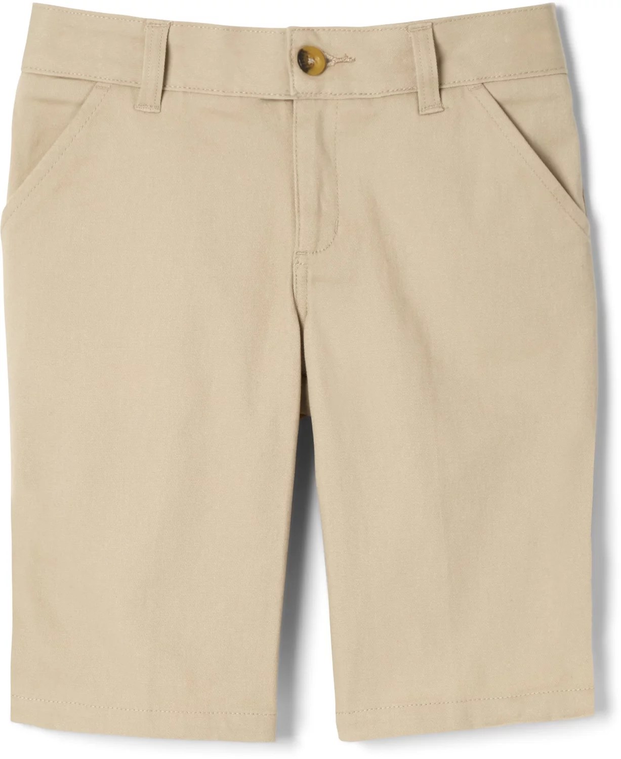 French Toast Women's At School Stretch Twill Bermuda Shorts Academy