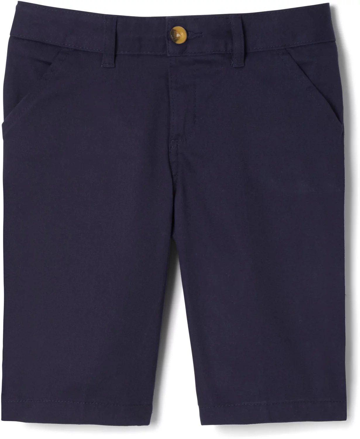 French Toast Women's At School Stretch Twill Bermuda Shorts Academy