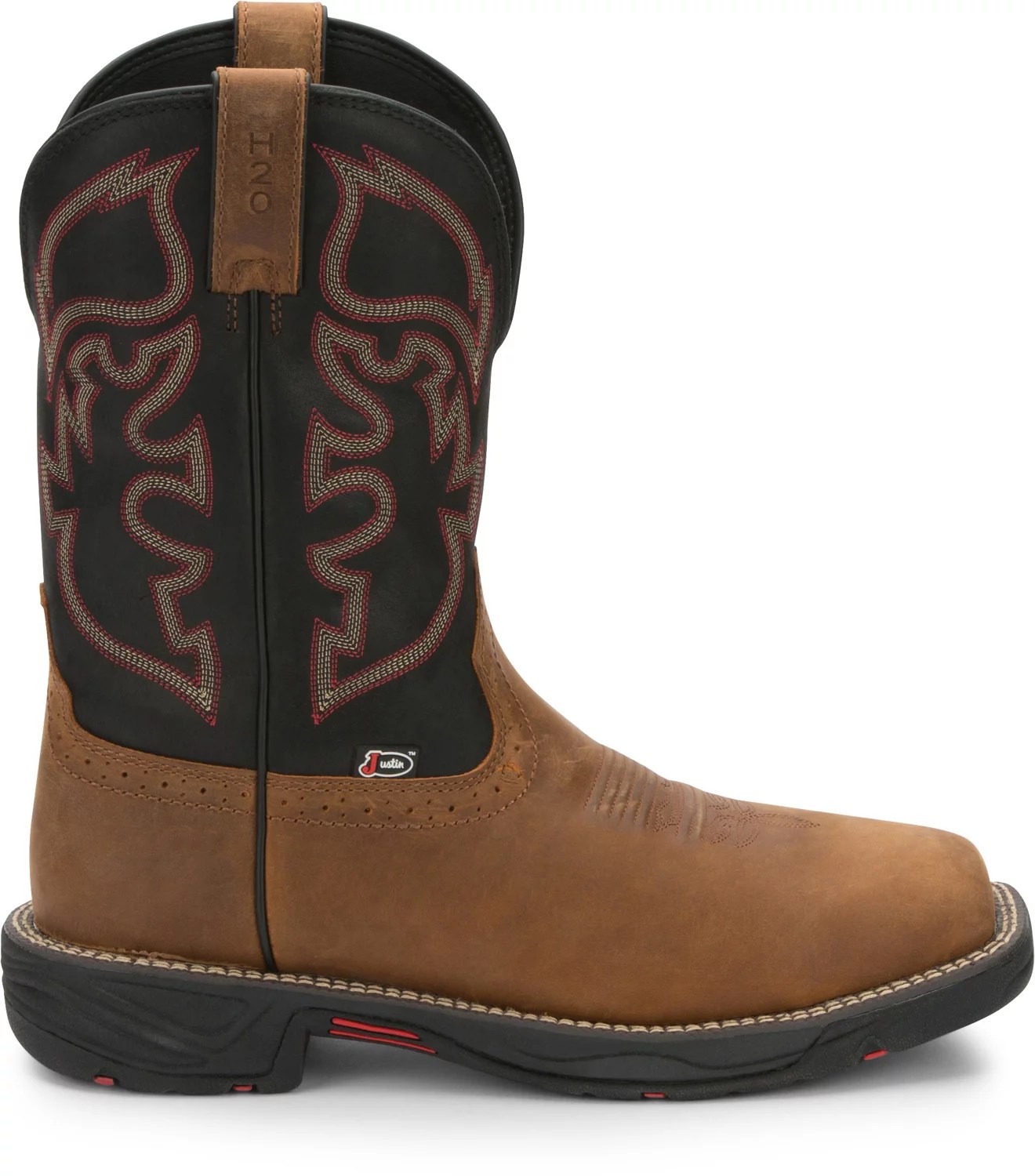 Justin Men's Stampede Rush WP Work Boots Academy