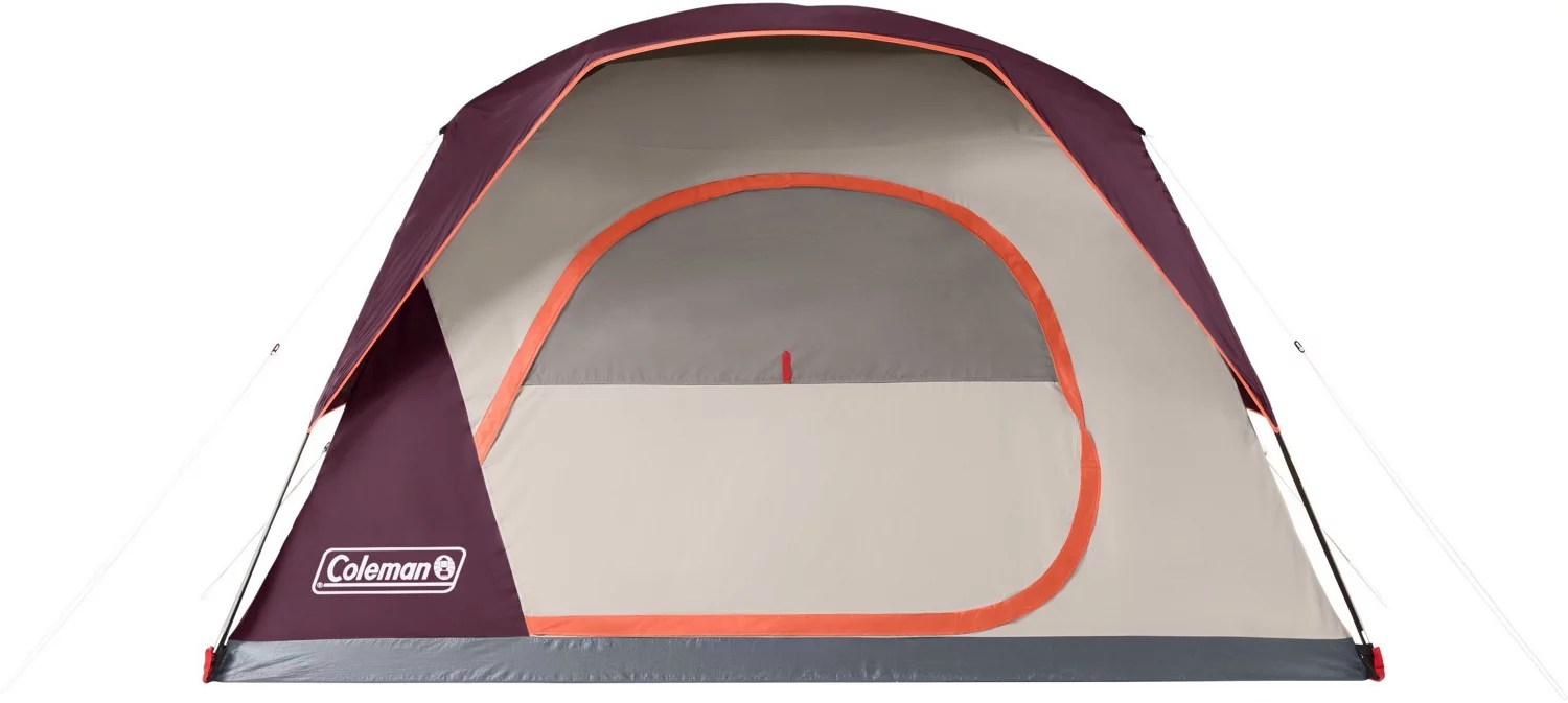 Coleman Skydome 6Person Camping Tent Academy