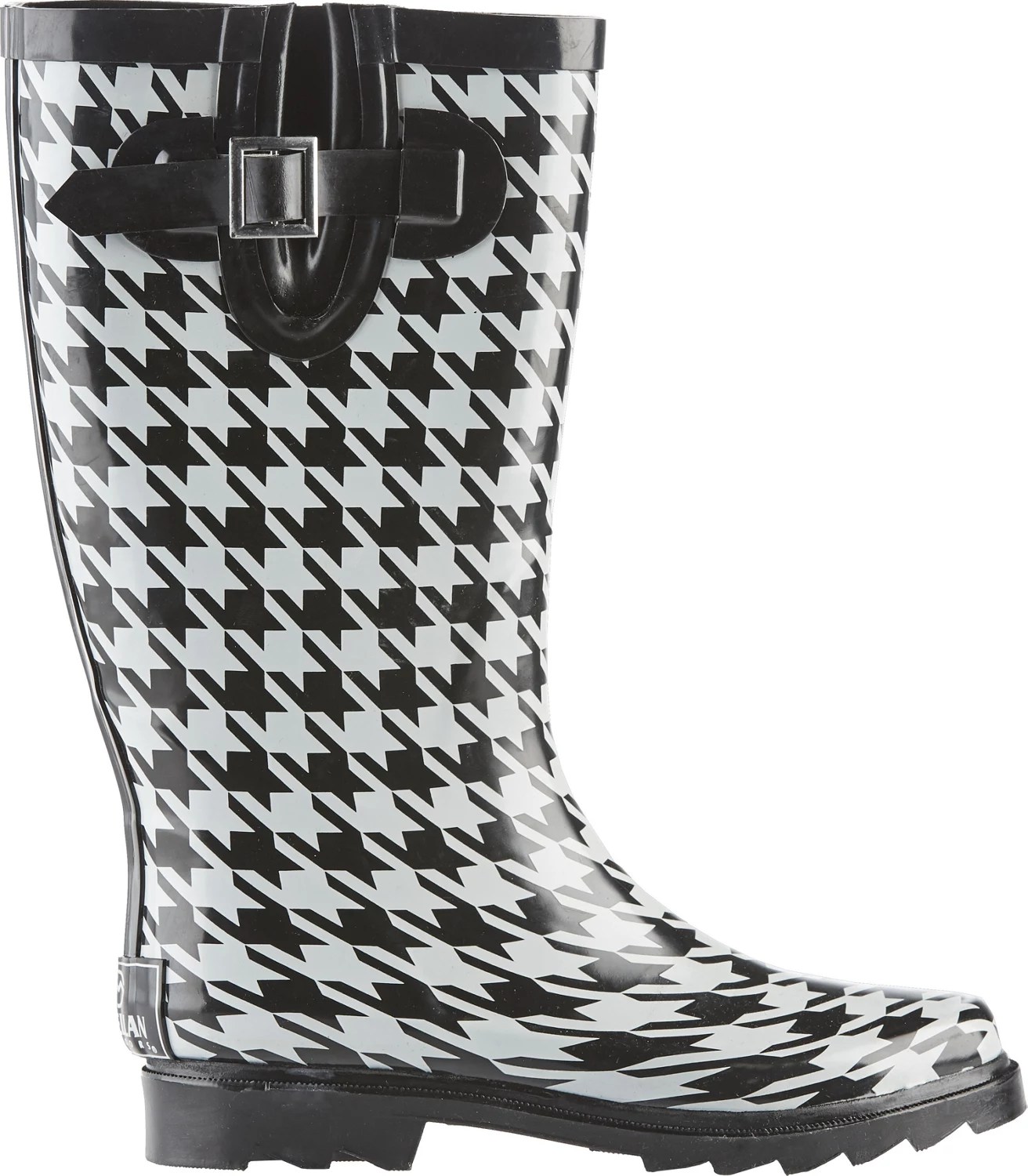 Magellan Outdoors Women's Houndstooth 3.0 Rubber Boots Academy
