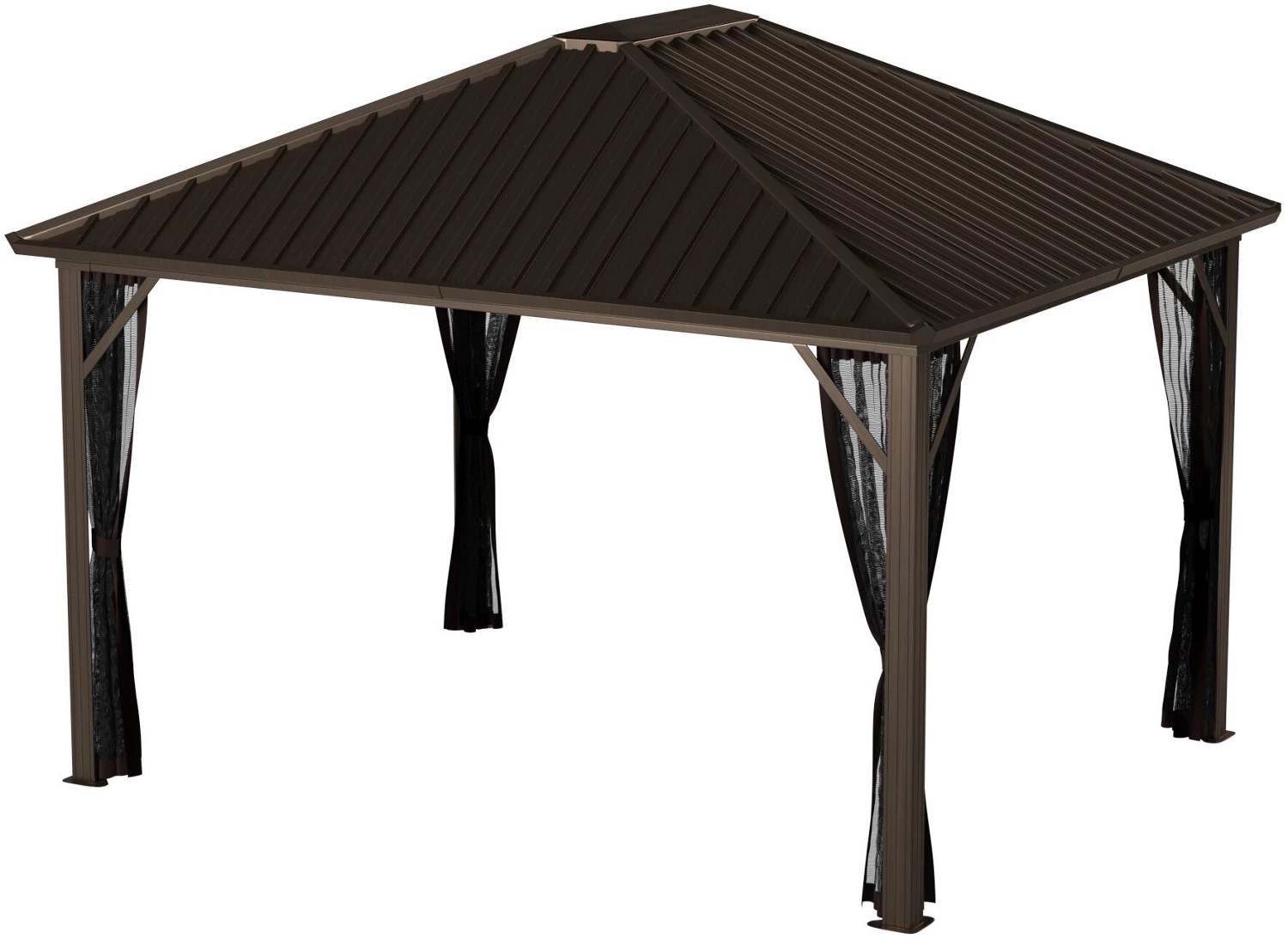 ShelterLogic Dakota Hardtop 10 ft x 10 ft Gazebo Academy
