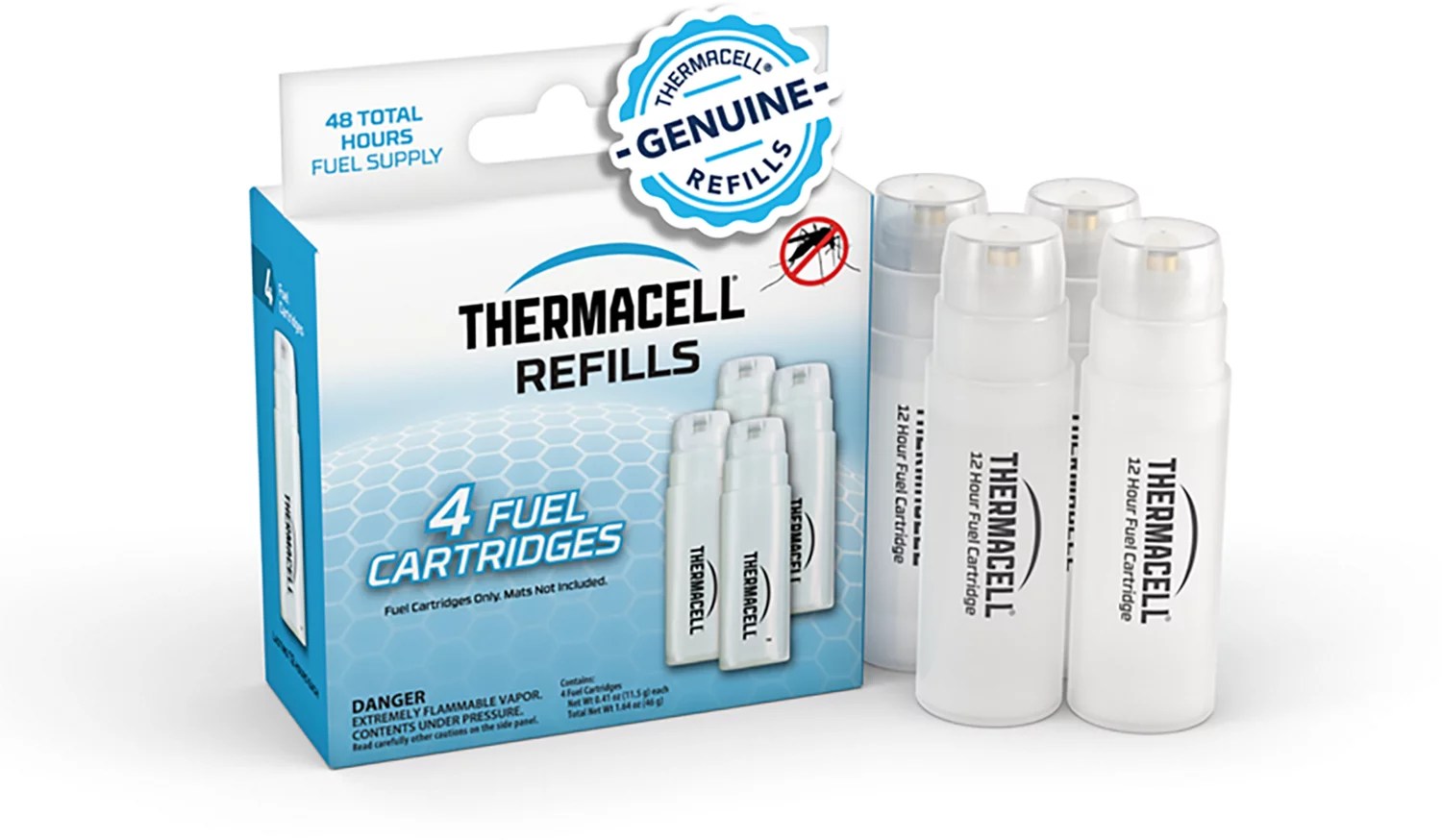 ThermaCELL Fuel Cartridge Refills 4Pack Academy